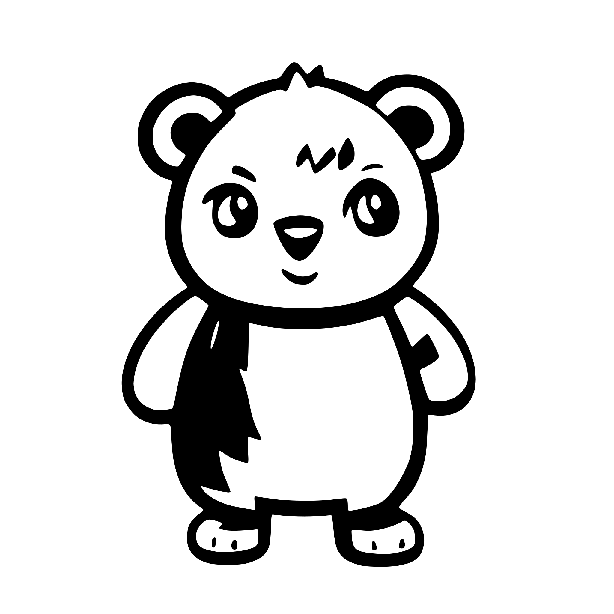 AI-generated SVG of 'bear'