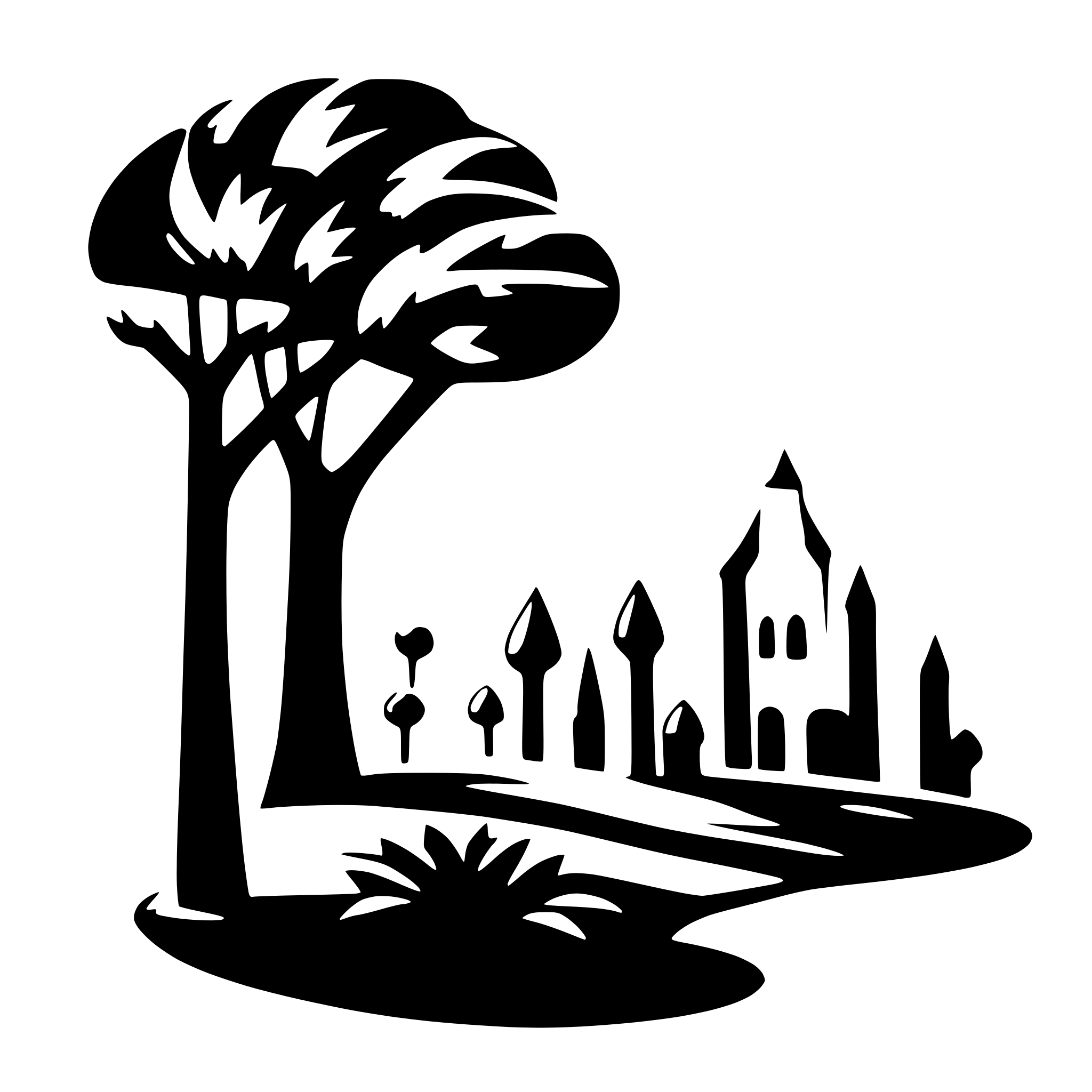 AI-generated SVG of 'كحول مخفف'