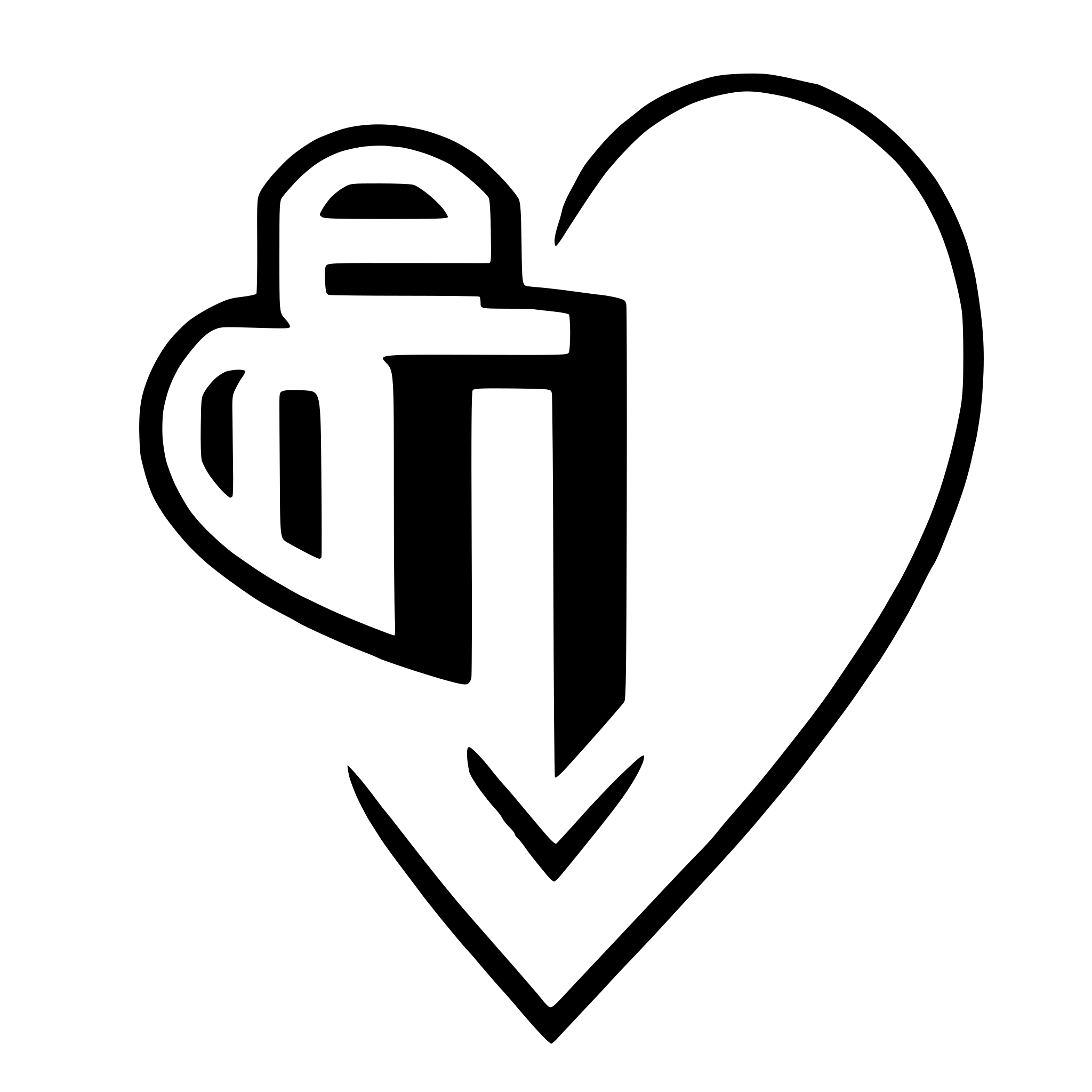 AI-generated SVG of a interlocking hearts