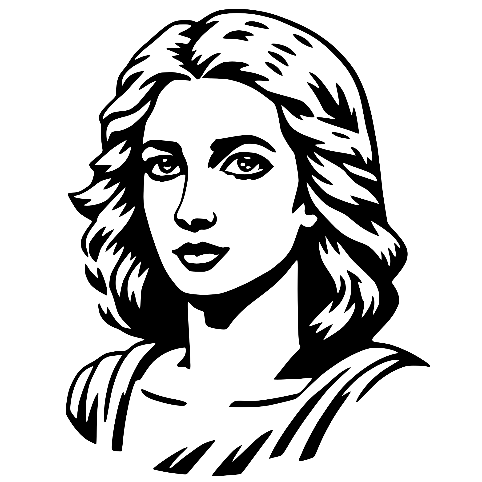 AI-generated SVG of 'demeter'