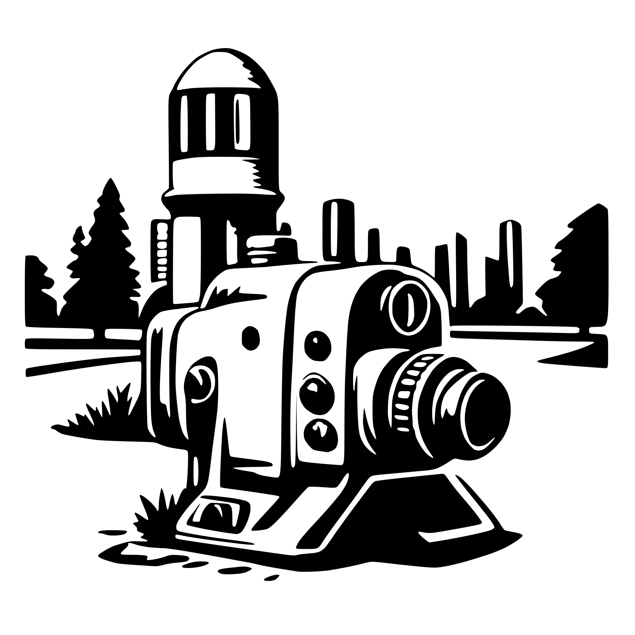 AI-generated SVG of 'GS fotógrafo'