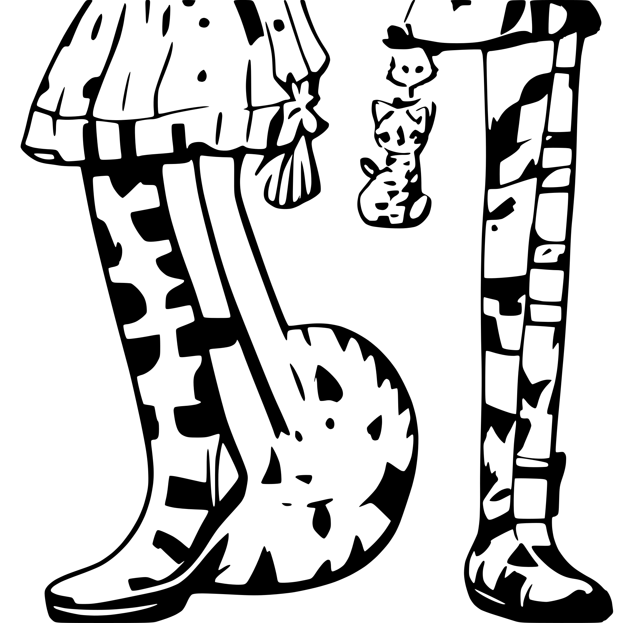 AI-generated SVG of a Cats and stockings for christmas