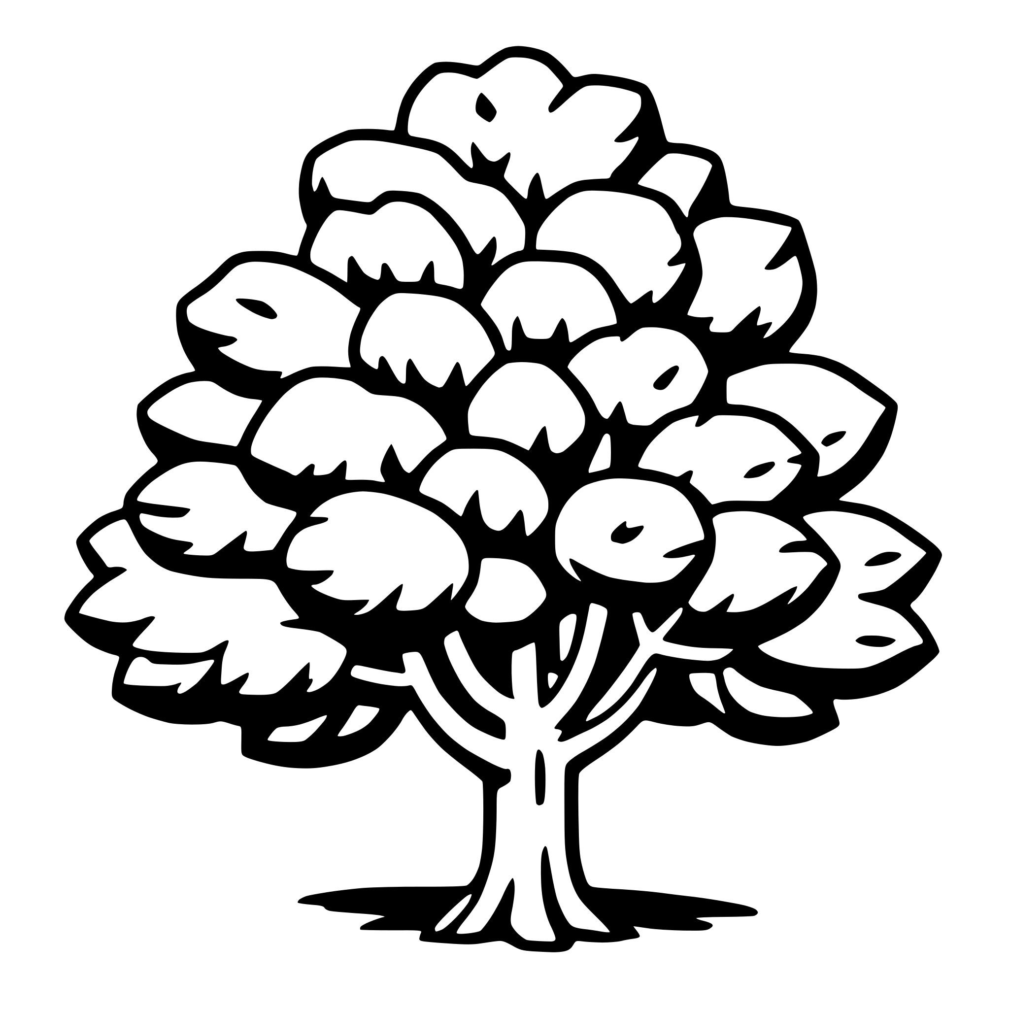 AI-generated SVG of 'cherry tree'