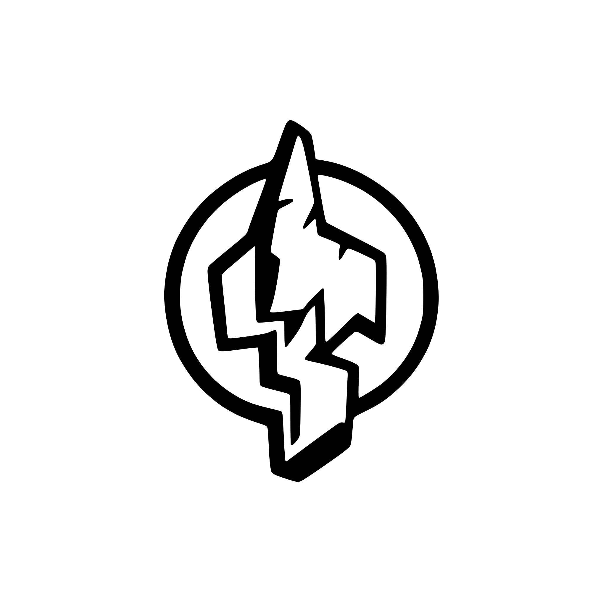 AI-generated SVG of a Lightning bolt logo