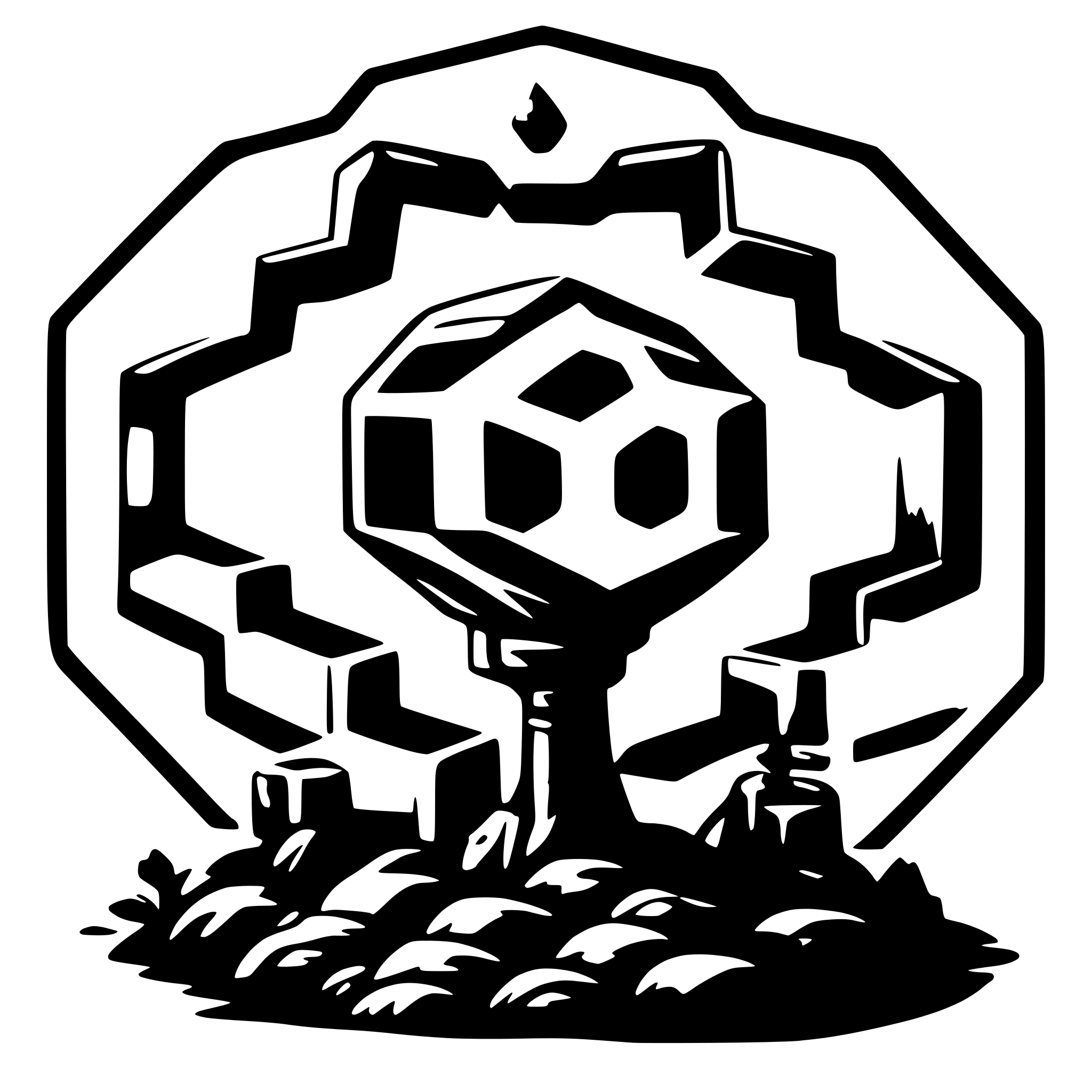 AI-generated SVG of 'hivemind'