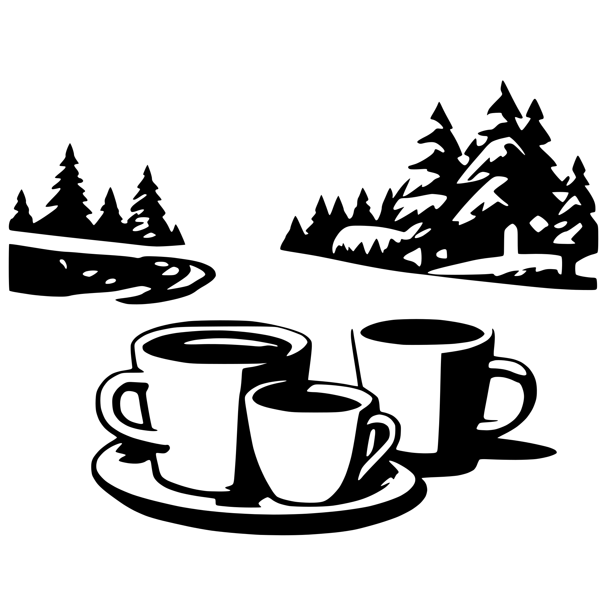 AI-generated SVG of 'coffee winter'