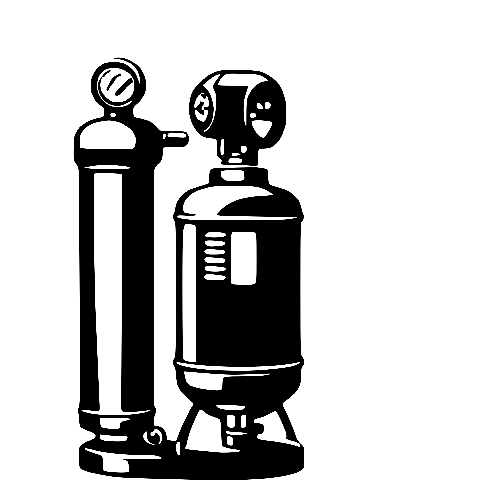 AI-generated SVG of 'medical oxygen tank'
