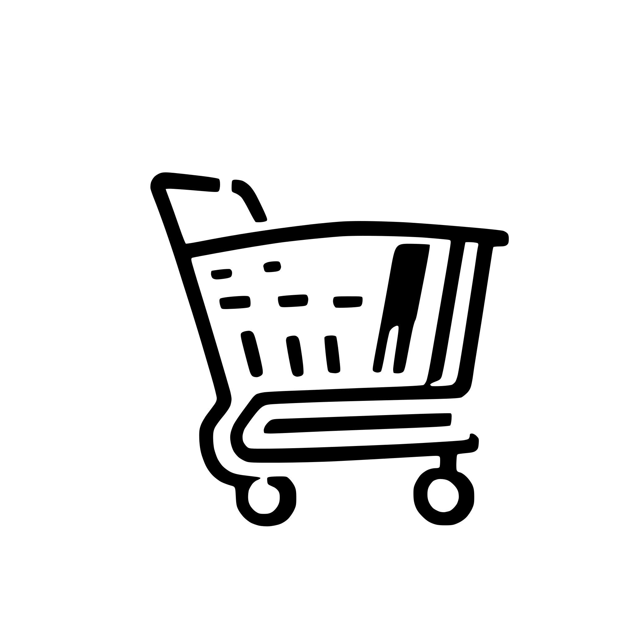 AI-generated SVG of 'a shopping cart empty pastel colors'