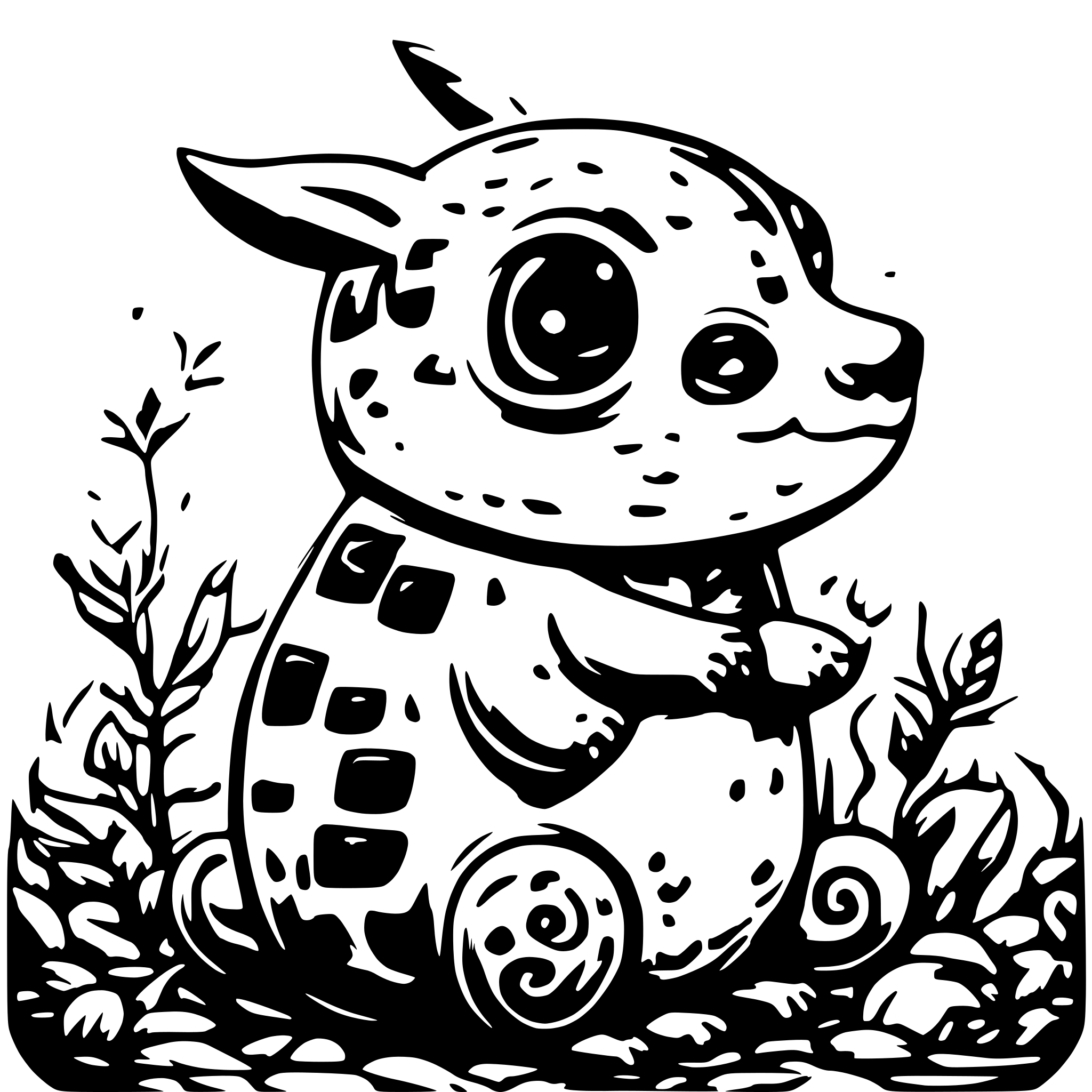 AI-generated SVG of 'Pickachu design'