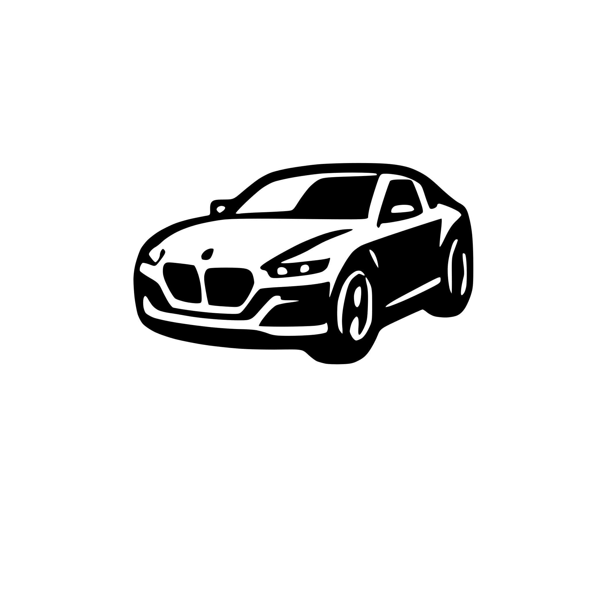 AI-generated SVG of 'Prime cars rent icon; bmw'