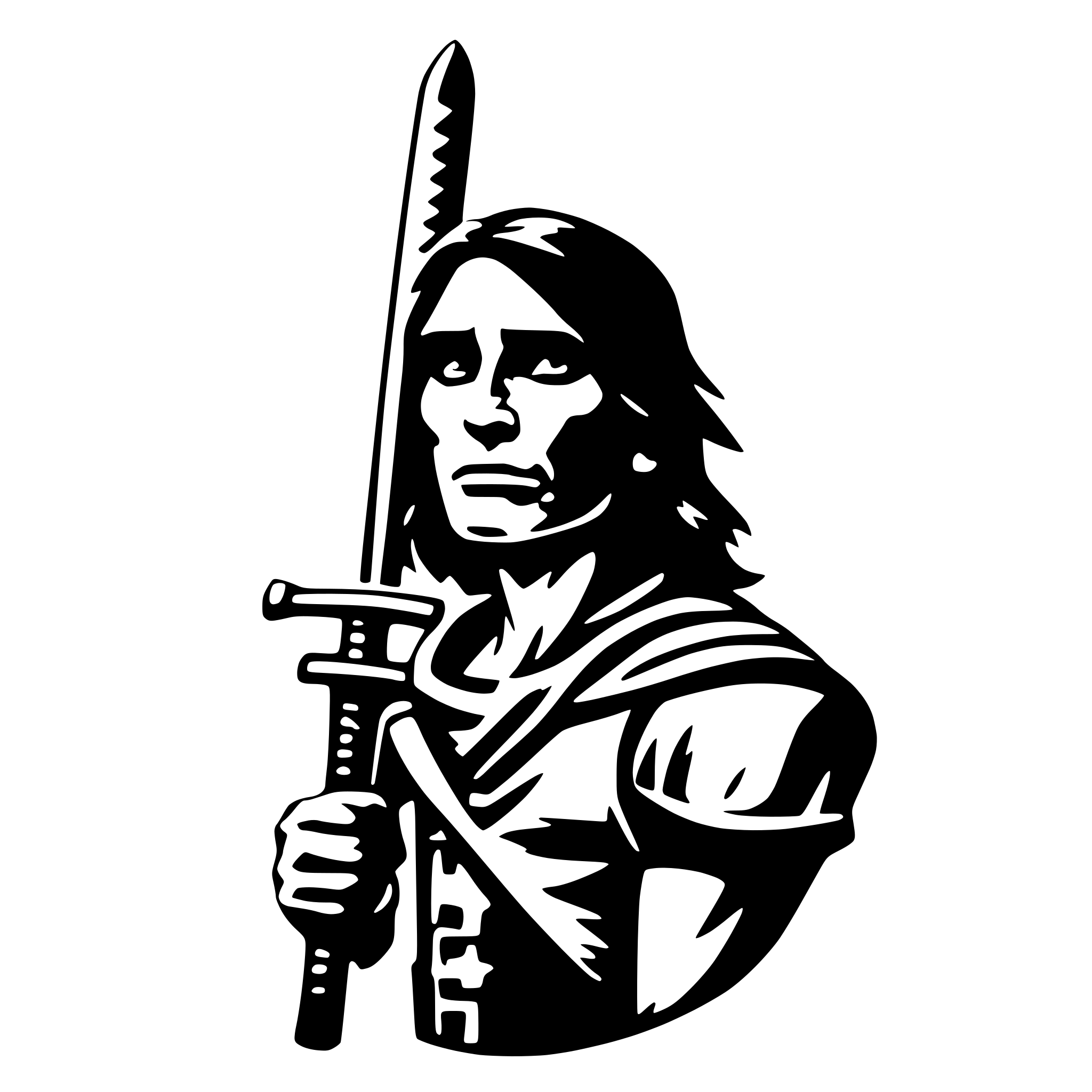 AI-generated SVG of 'casey jones'