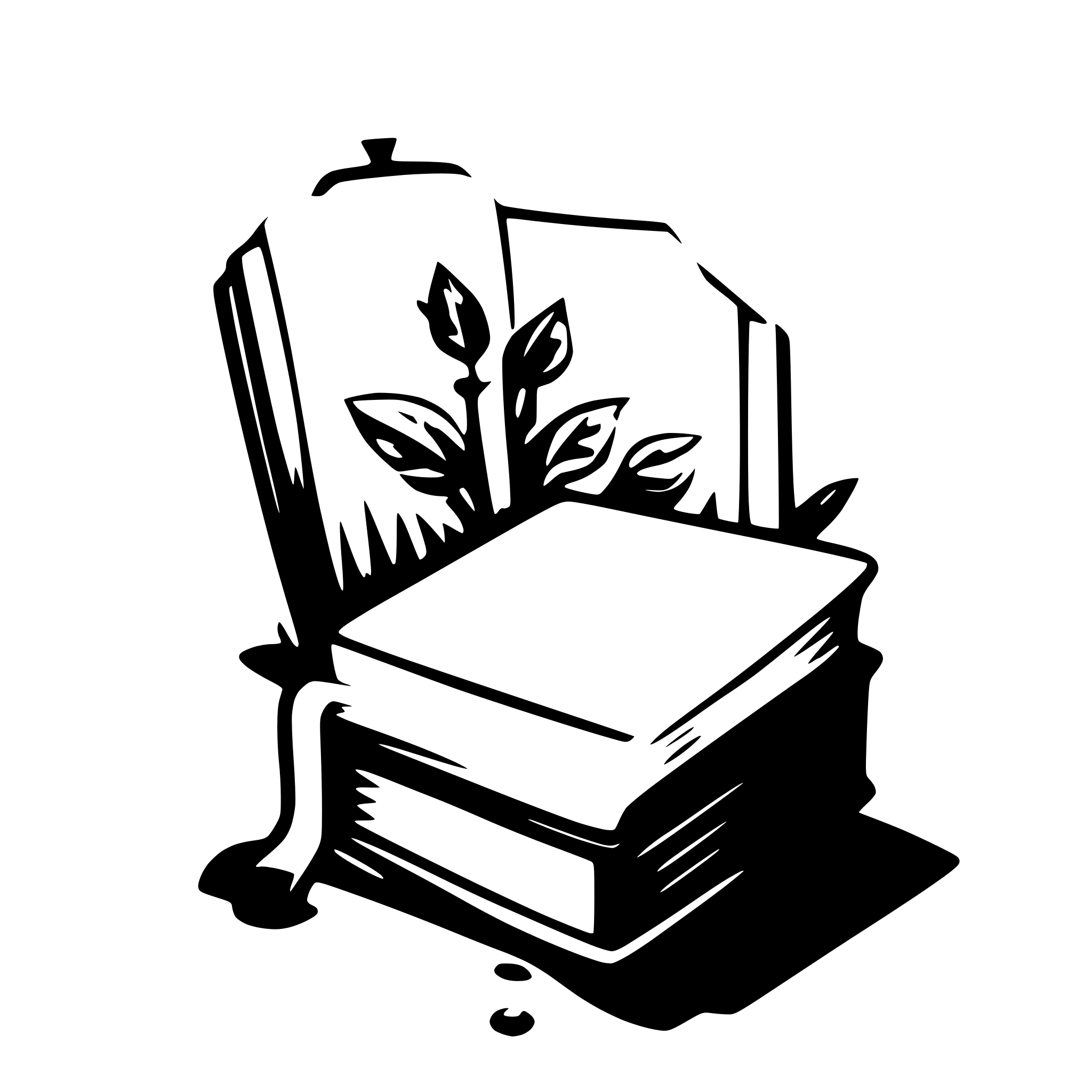 AI-generated SVG of 'create a new book'