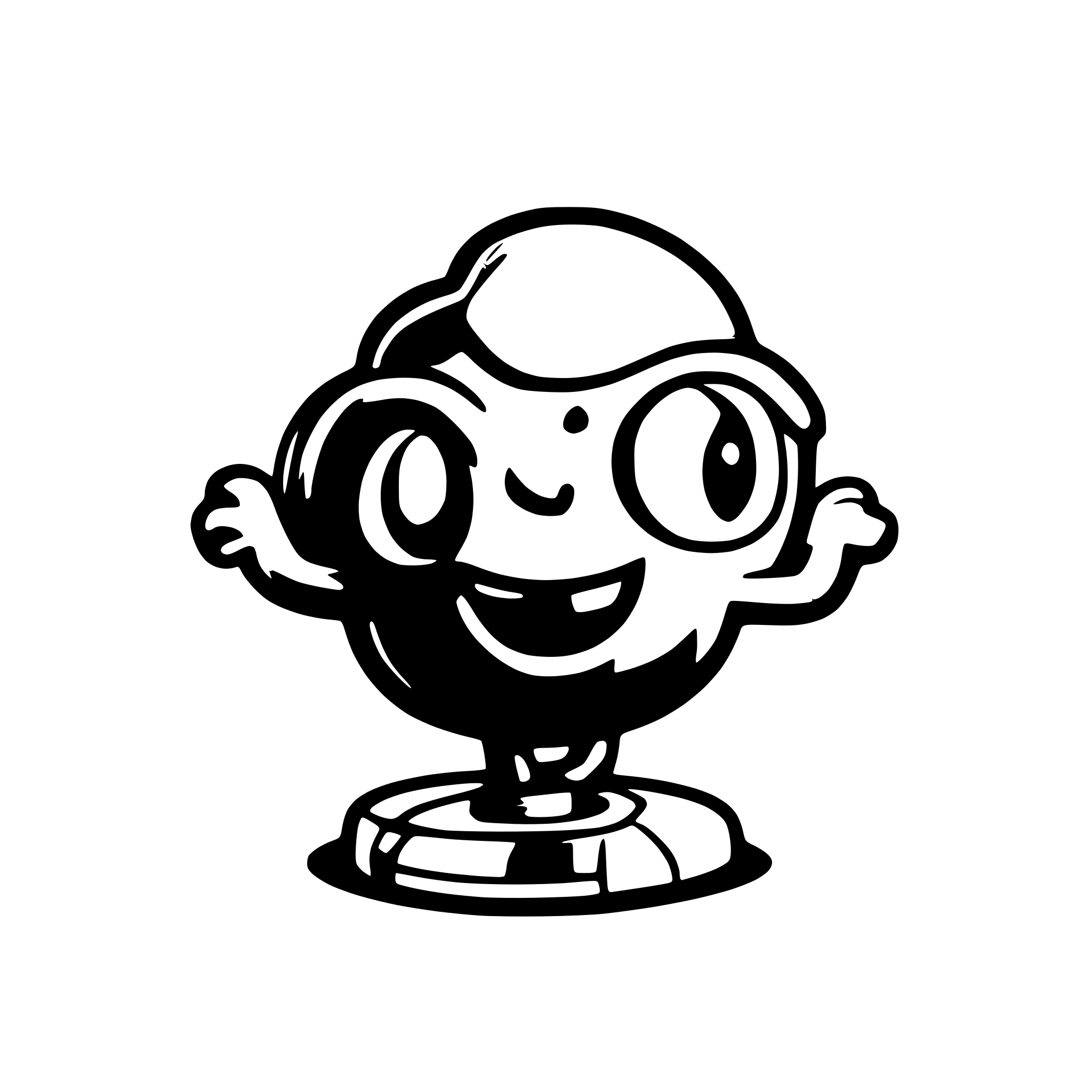 AI-generated SVG of a Create a vibrant and fun game logo for a mobile endless runner game called Splatty Poo. The main character, 'Splatty', is a cartoonish, anthropomorphic poop emoji with a glossy brown texture, huge expressive eyes, a wide mischievous smile, and little stick-like arms and legs. He should be the focal point of the image, posed mid-run or striking a silly heroic pose. Surround him with splatter marks and bright, playful elements like sparkles or comic-style motion lines. The title Splatty Poo should