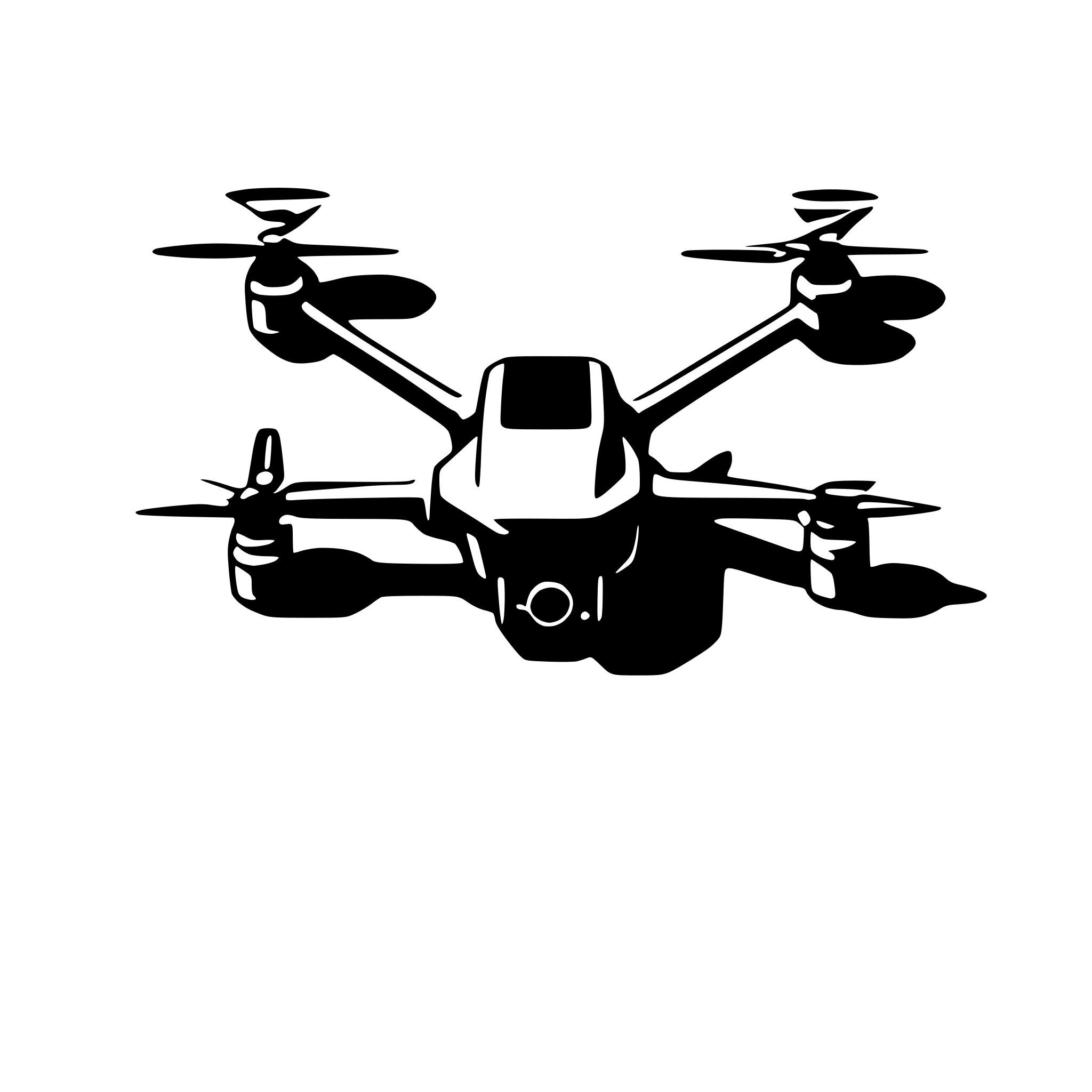 AI-generated SVG of 'dji drone wayline'