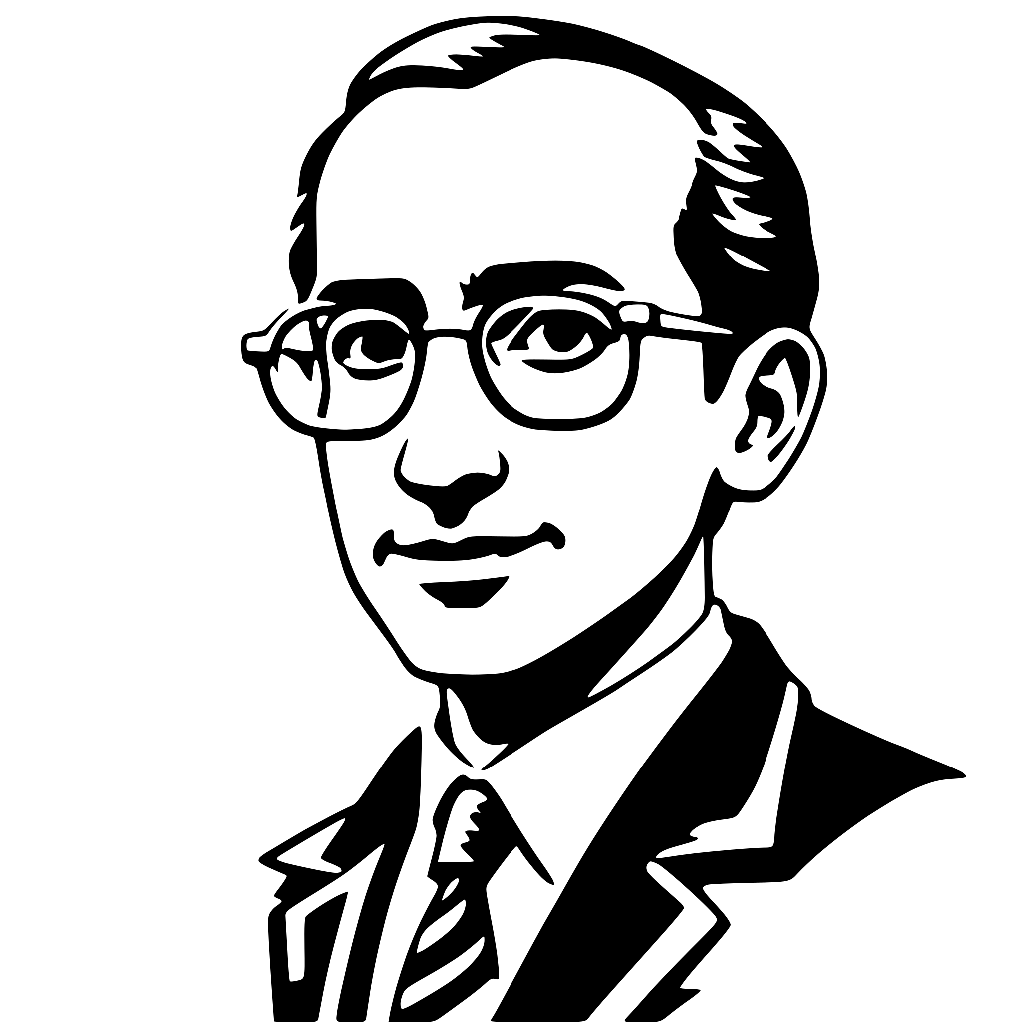 AI-generated SVG of 'jonas salk'