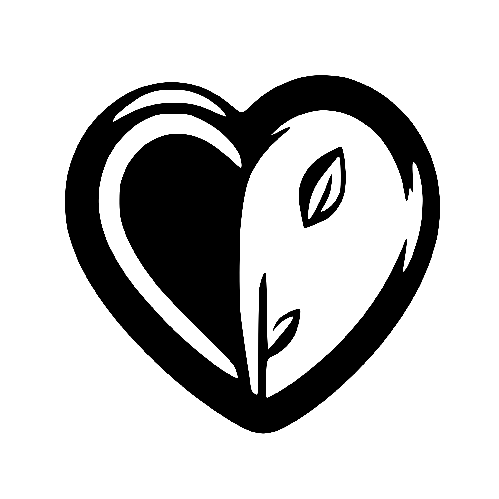 AI-generated SVG of a heart