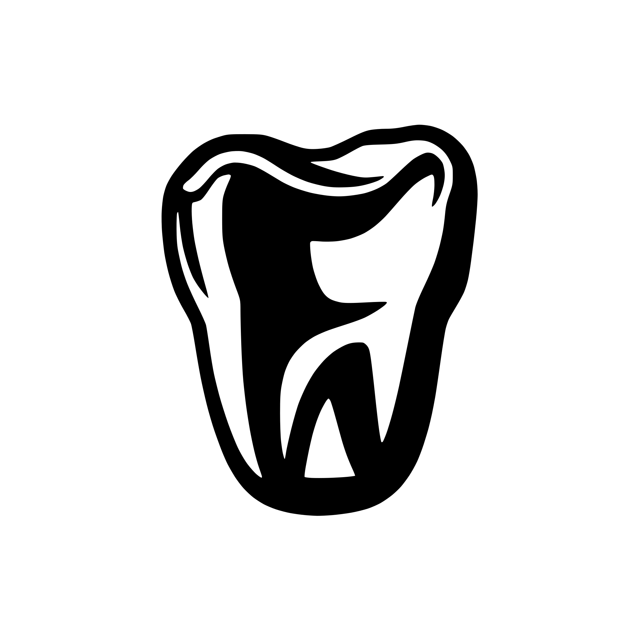 AI-generated SVG of 'Dental tooth professional Logo Design'