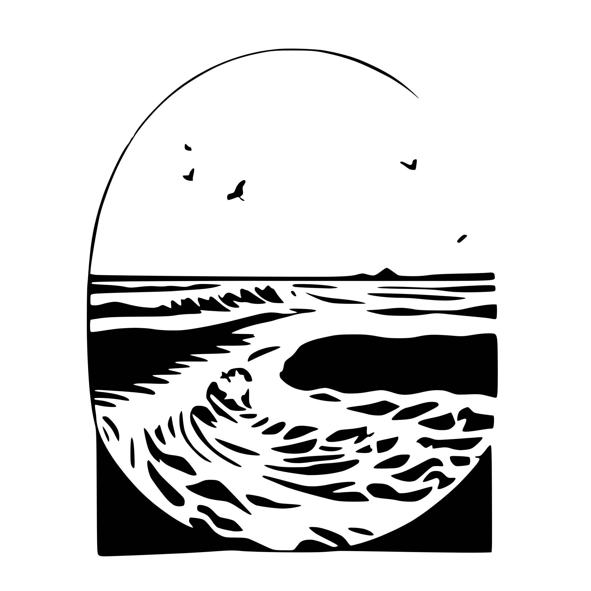 AI-generated SVG of a a cozy non tropical beach with surfing wave and sunset AI-generated SVG of a a cozy non tropical beach with surfing wave and sunset