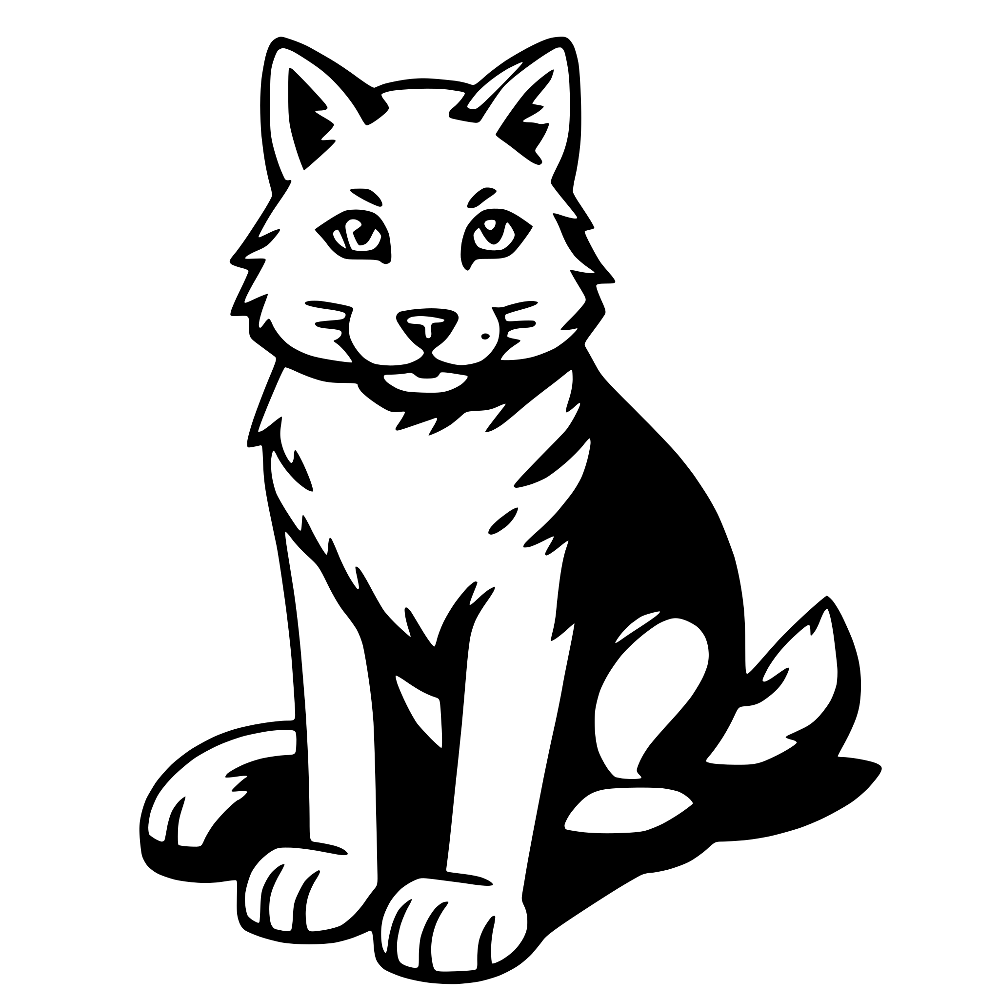 AI-generated SVG of 'inari'