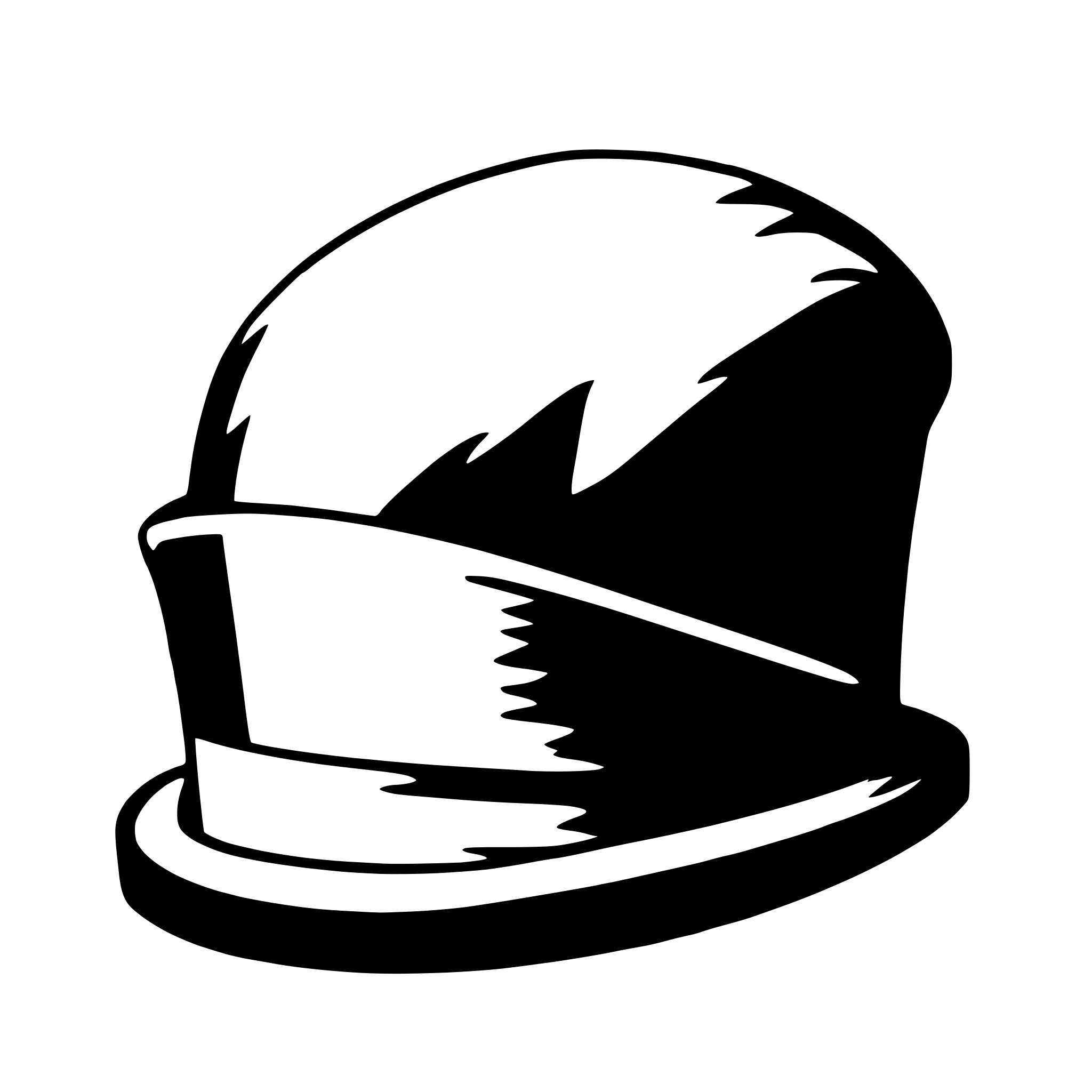 AI-generated SVG of a beanie