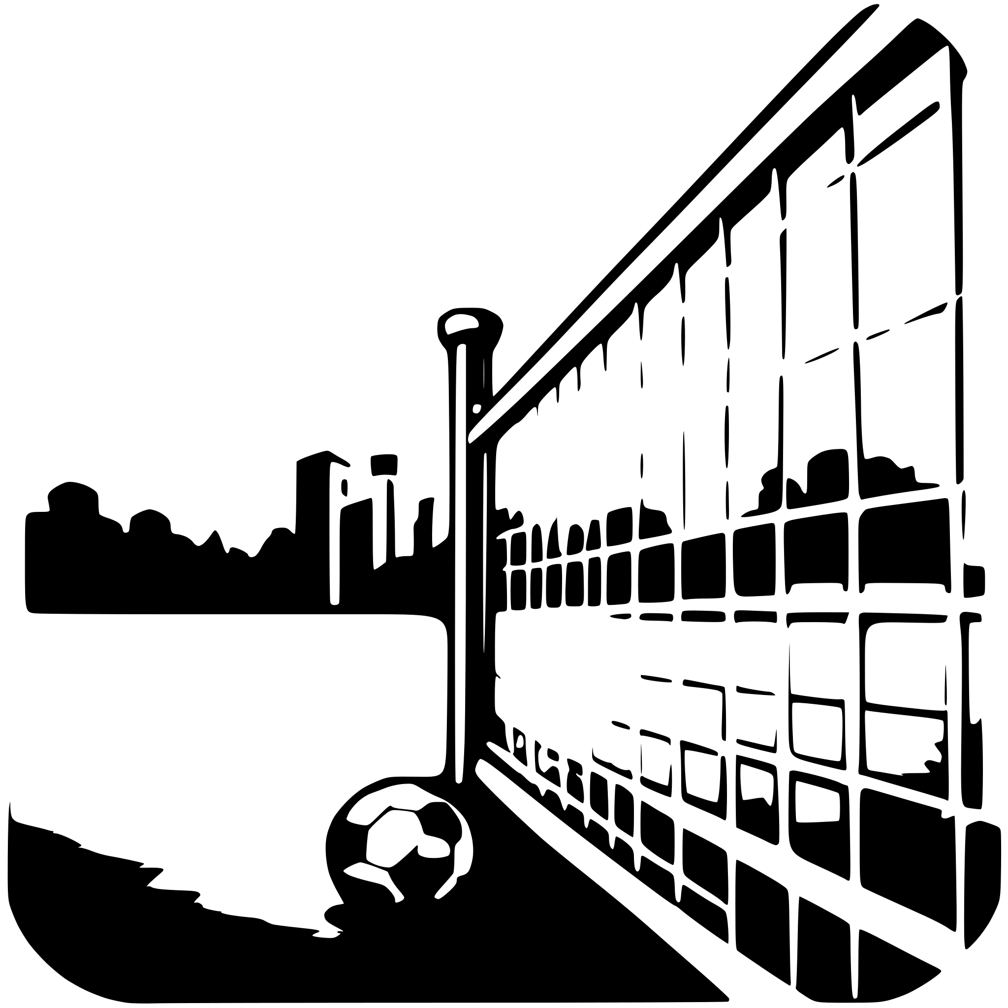 AI-generated SVG of 'a footbal goal, back view, the comic style'