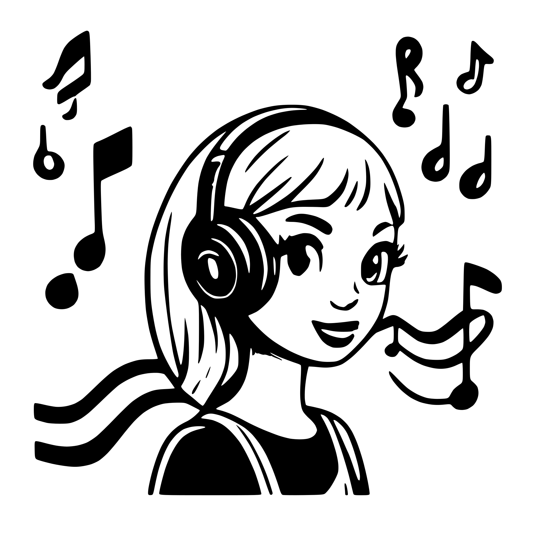 AI-generated SVG of 'Music Wave, Groovify'
