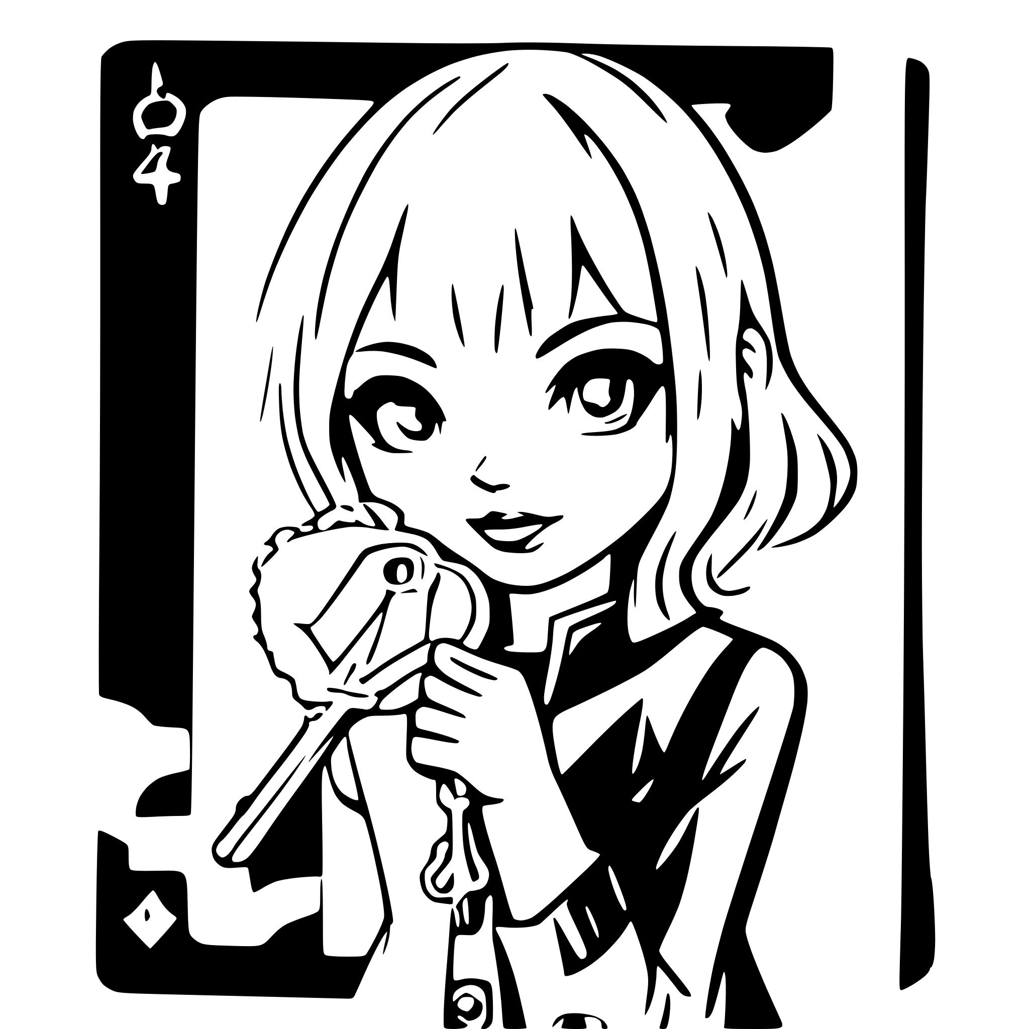 AI-generated SVG of a Giving a key