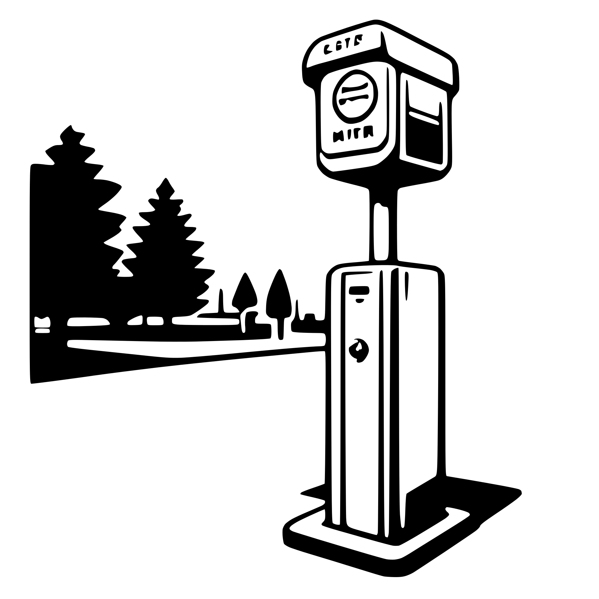 AI-generated SVG of a parking meter