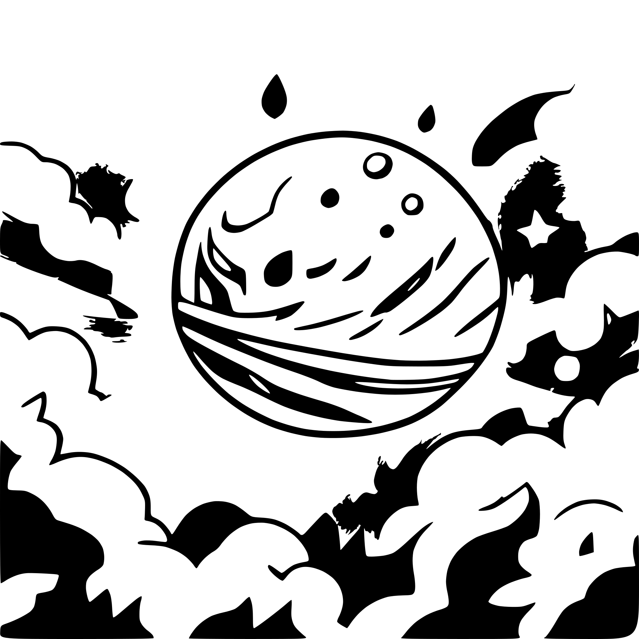 AI-generated SVG of a accelerated sparkles as a galaxy system