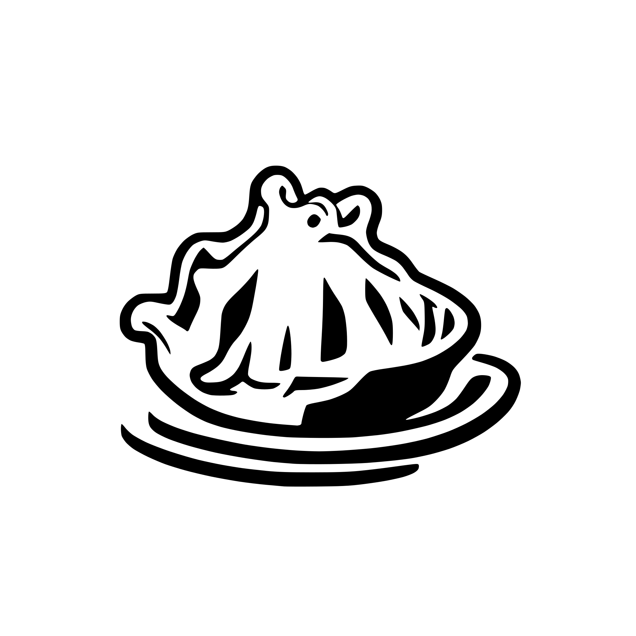 AI-generated SVG of a glaucus atlantic sea slug