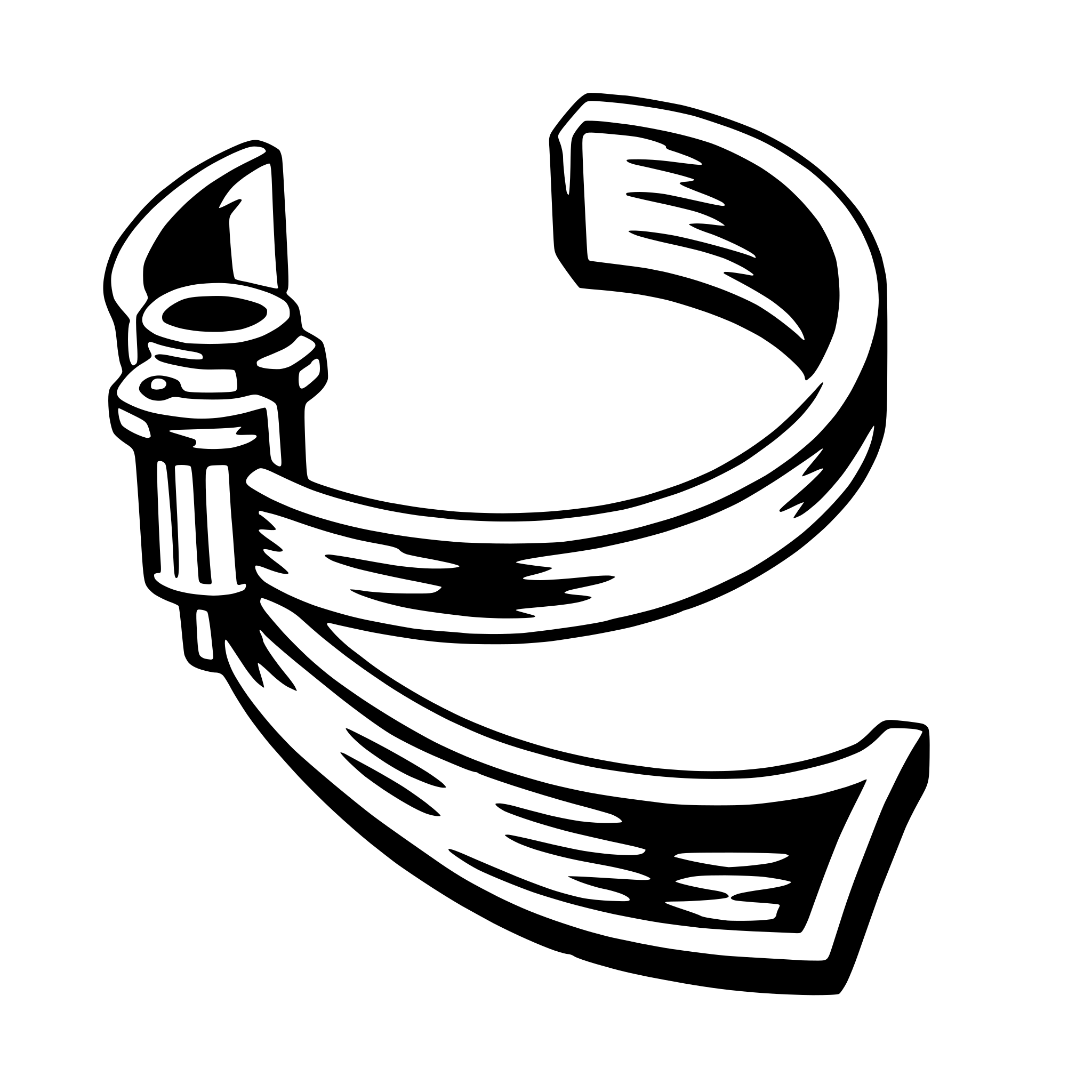 AI-generated SVG of a armlet