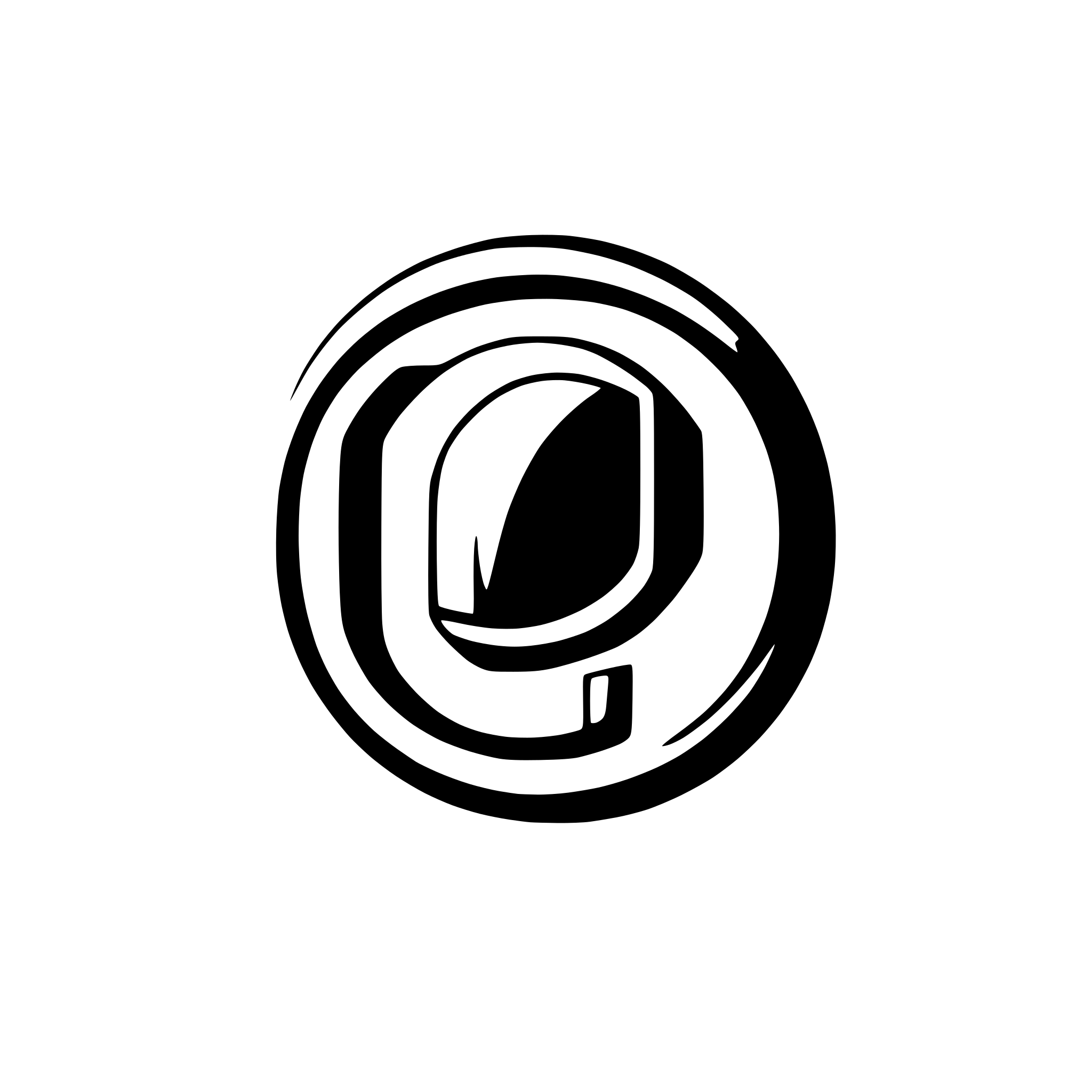 AI-generated SVG of a logo for an AI startup called Q0