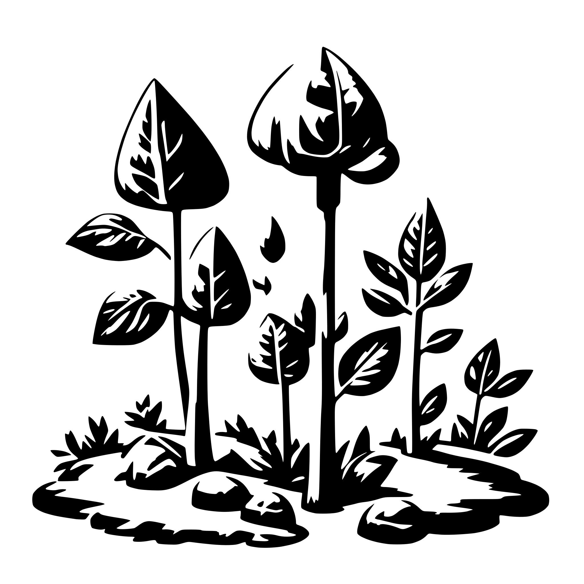 AI-generated SVG of 'desease'