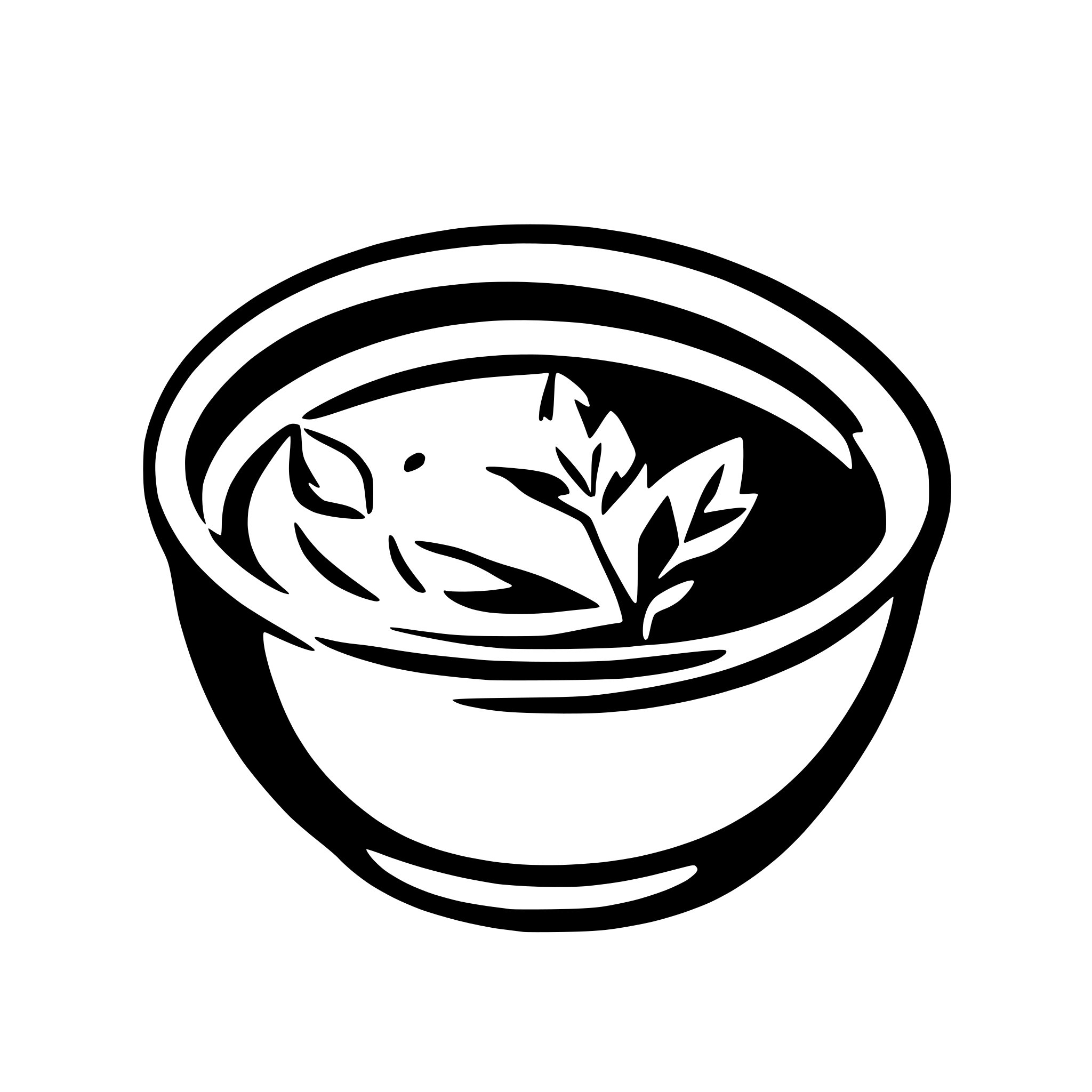 AI-generated SVG of a a soupbowl