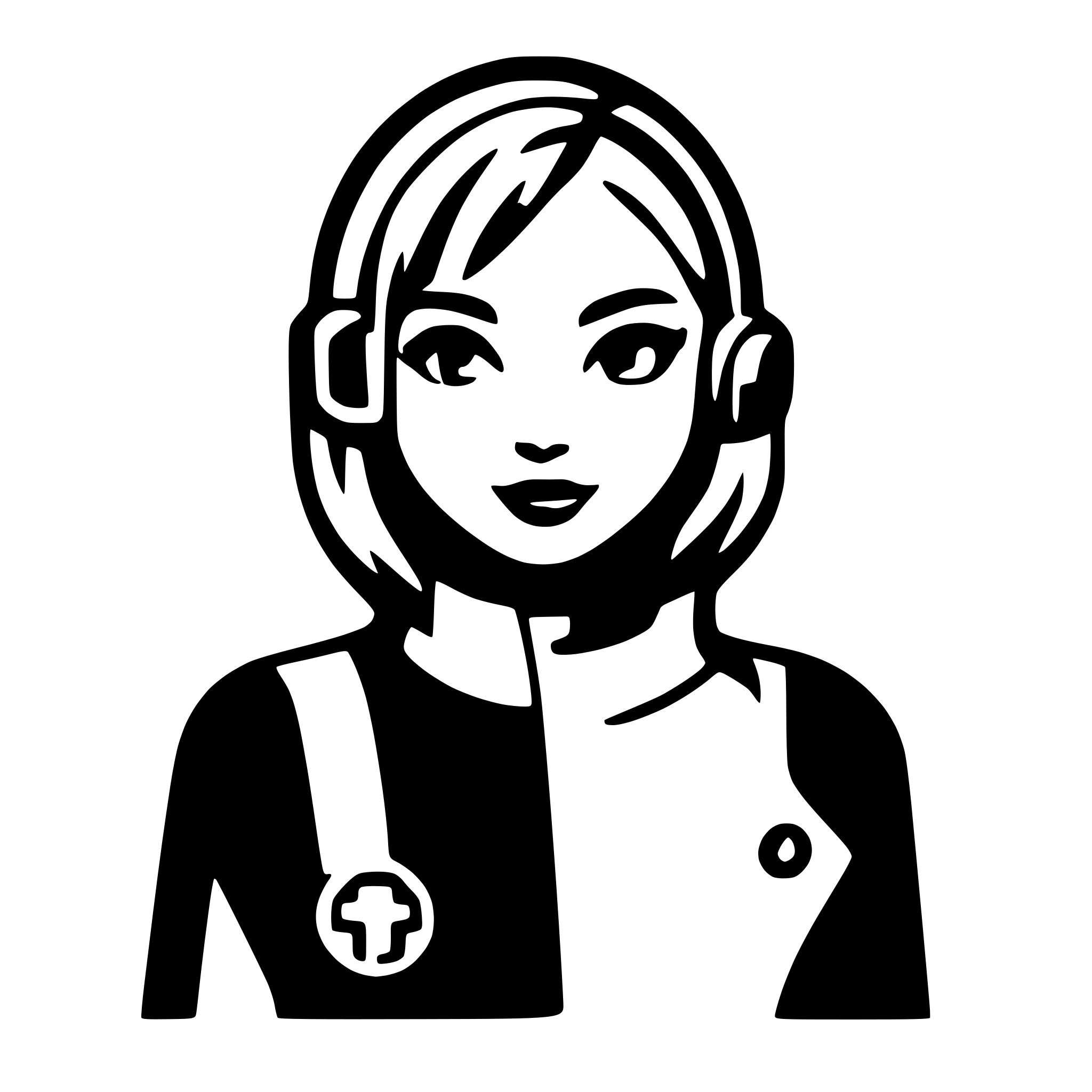 AI-generated SVG of 'The Technocore icon'