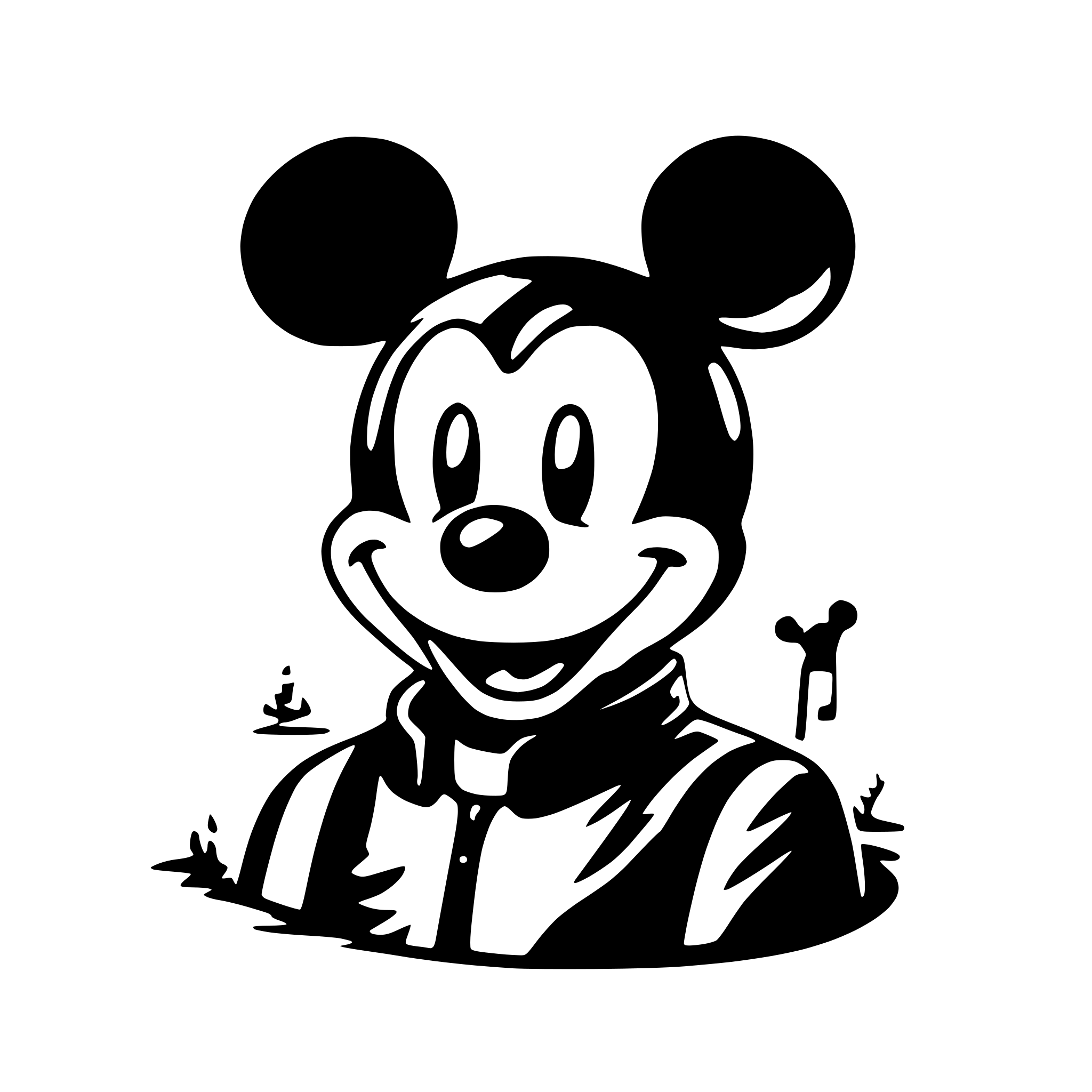AI-generated SVG of 'Michael “Mickey” Pearson'