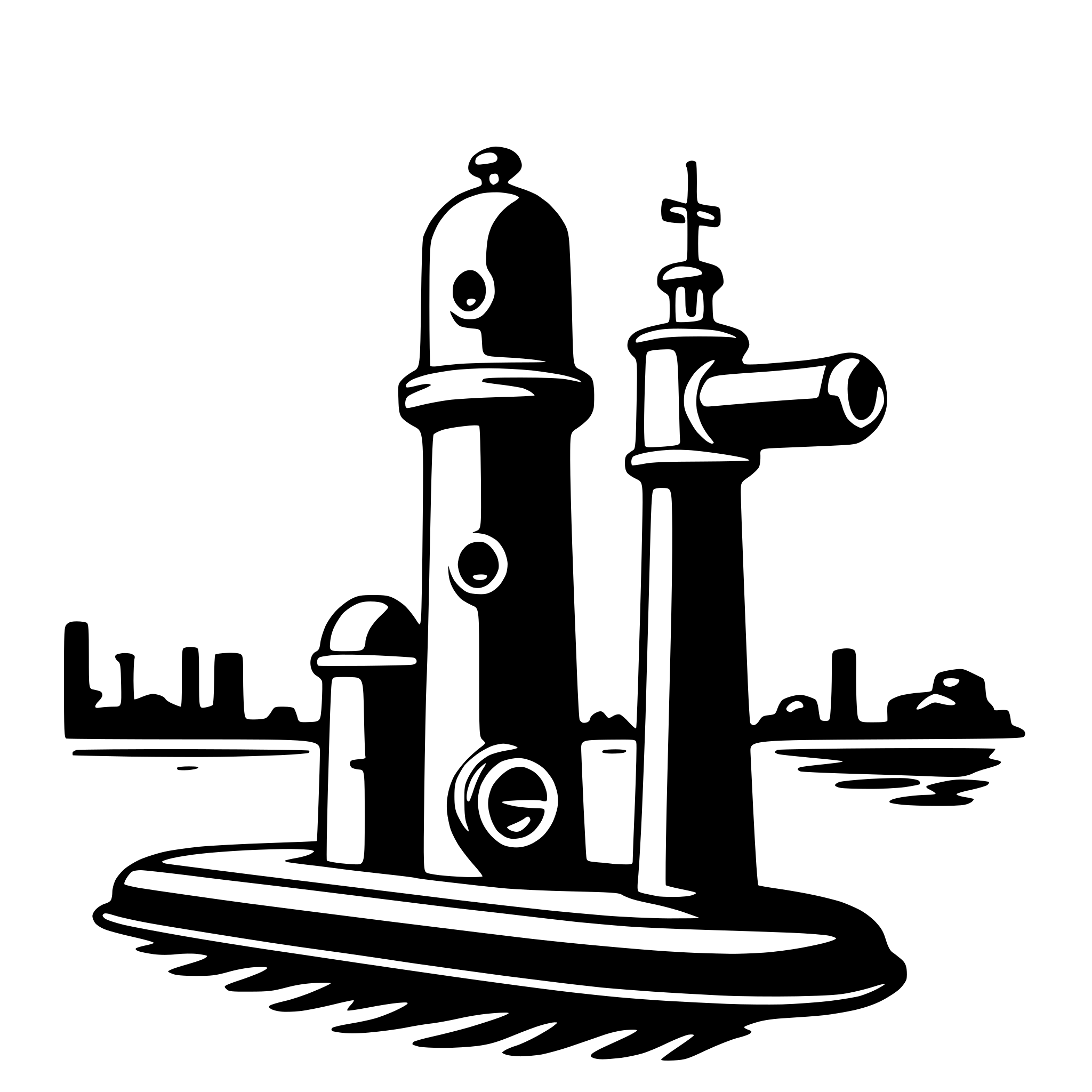 AI-generated SVG of 'submarine periscope'