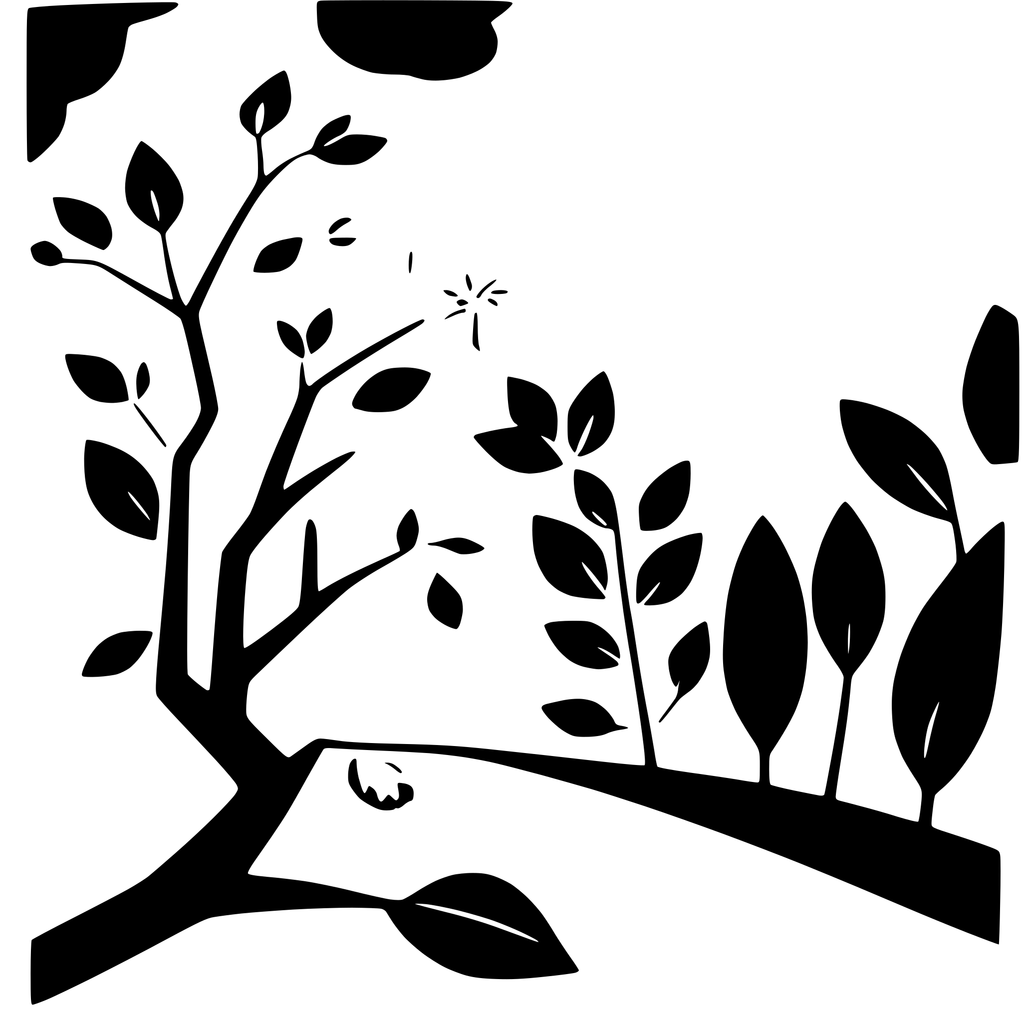 AI-generated SVG of 'cherry blossoms in springtime'