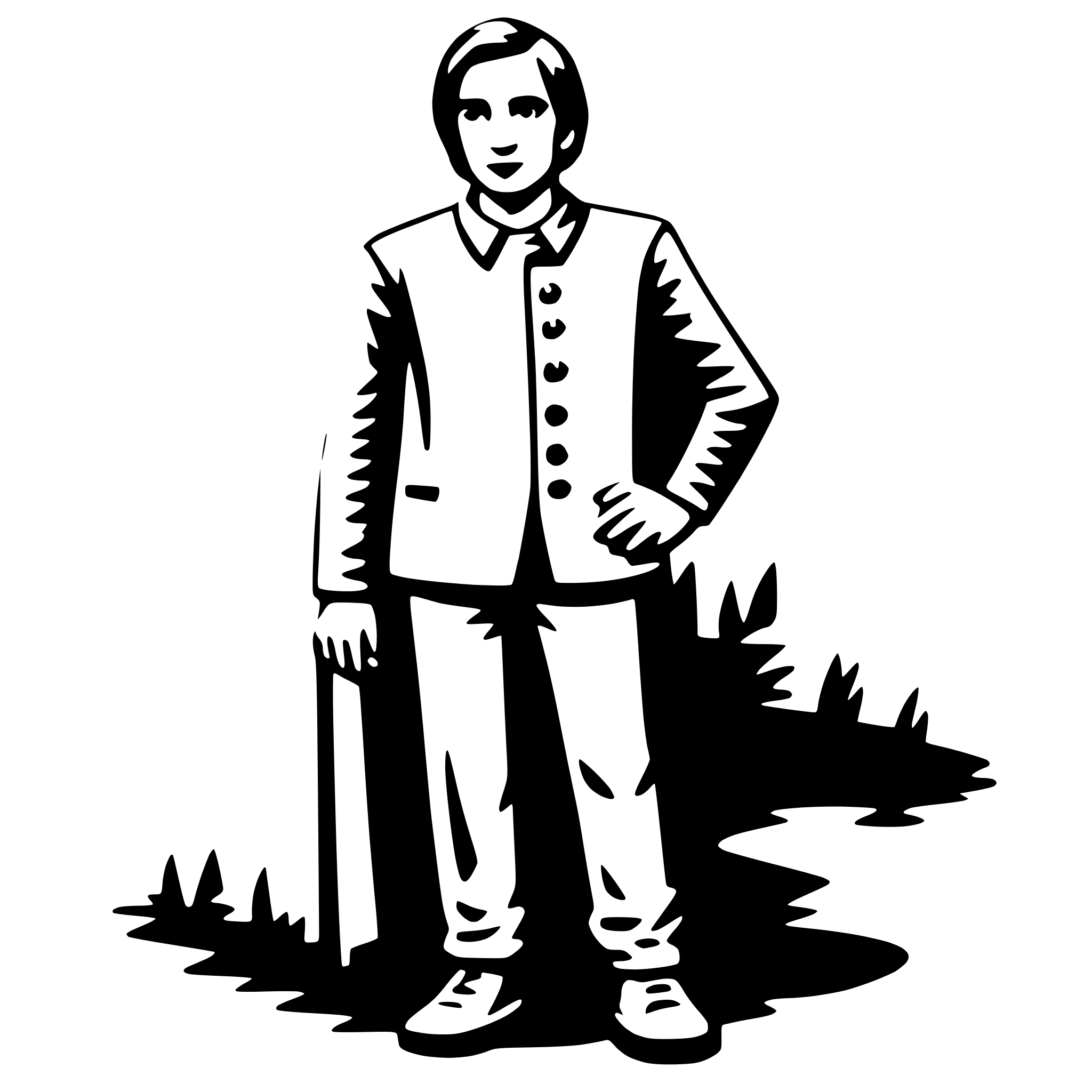 AI-generated SVG of 'person'