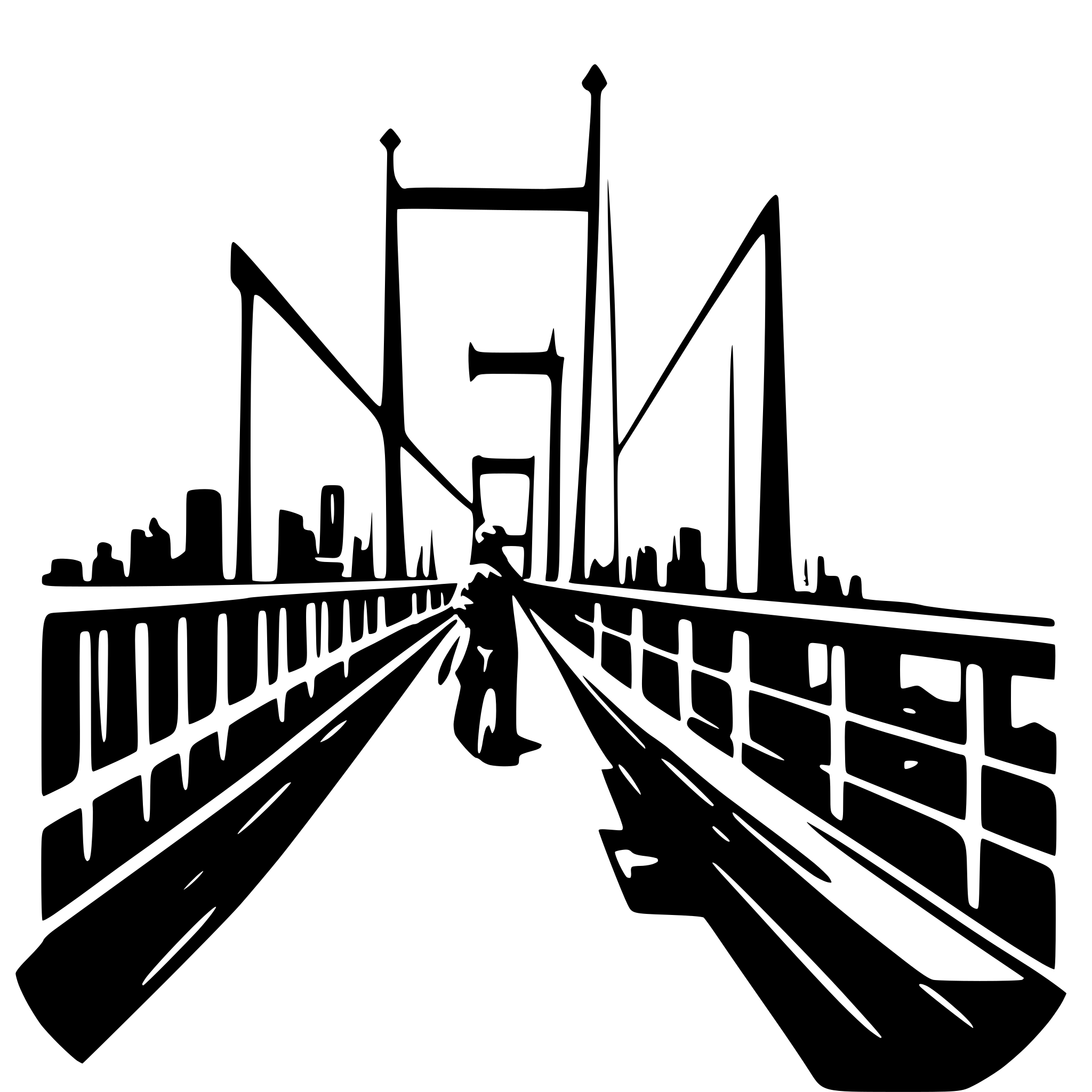 AI-generated SVG of 'bridge software engineer'