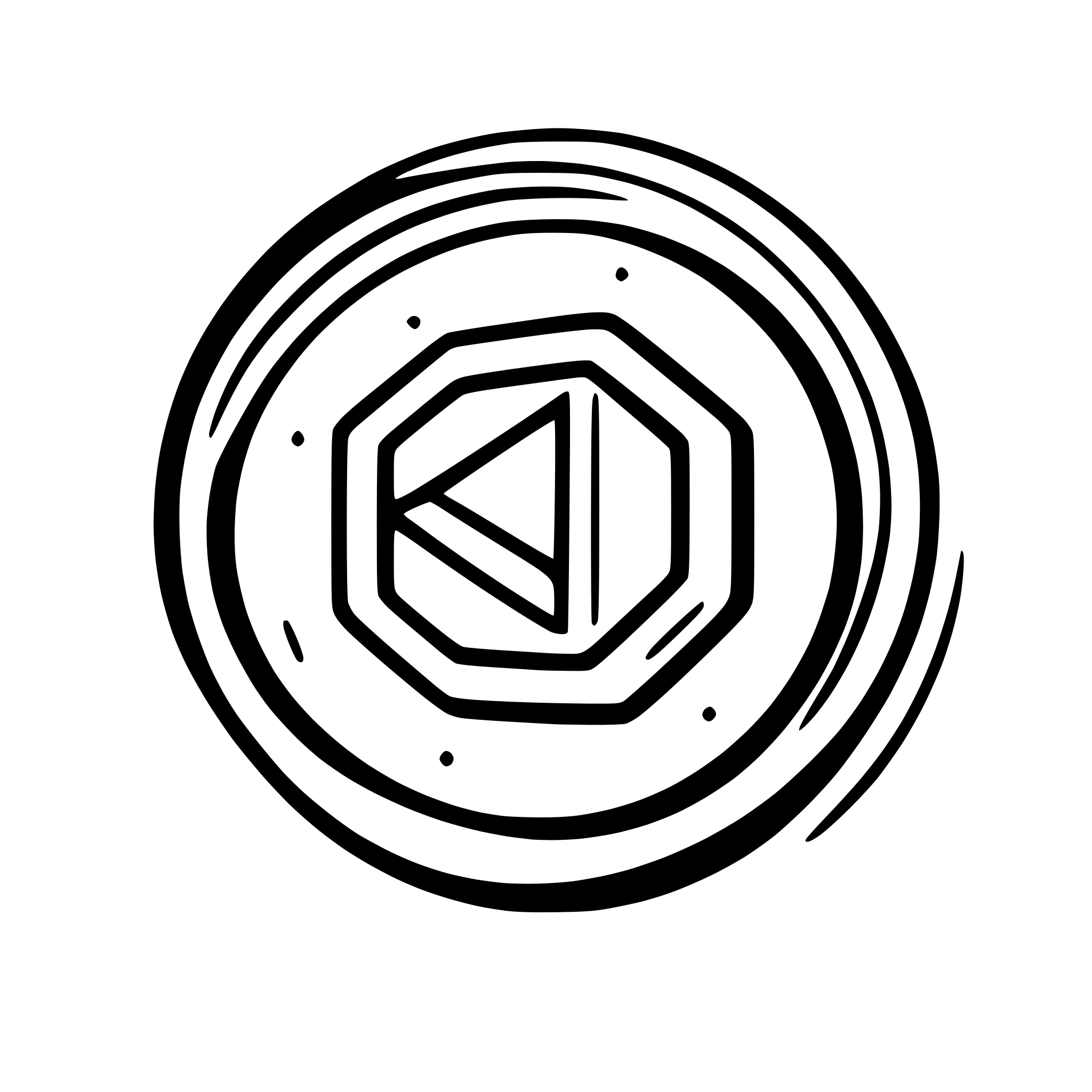 AI-generated SVG of a CryptoTrace: AI-Powered Cryptocurrency Transaction Tracing Platform, minimilist logo, futuristic, dark