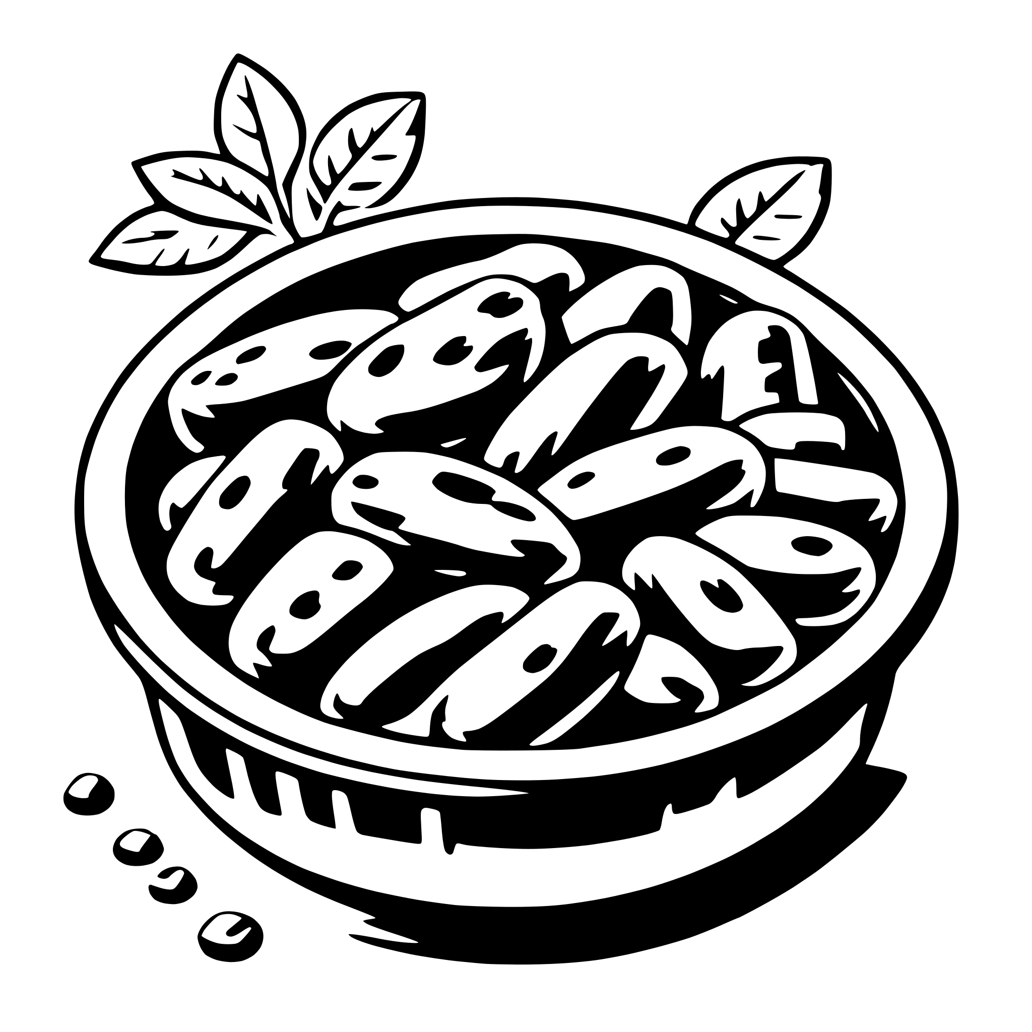 AI-generated SVG of 'ragout'