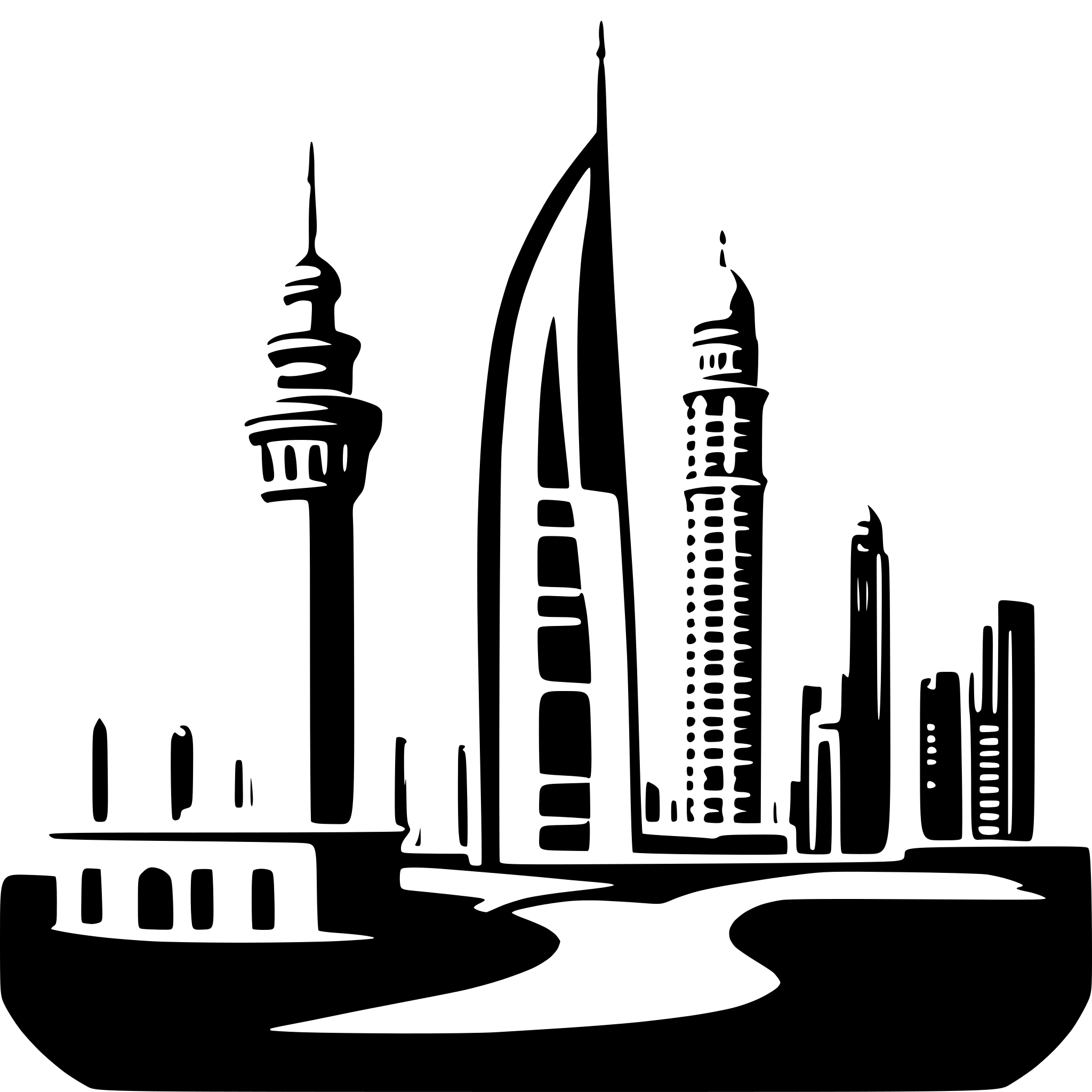 AI-generated SVG of 'dubai'