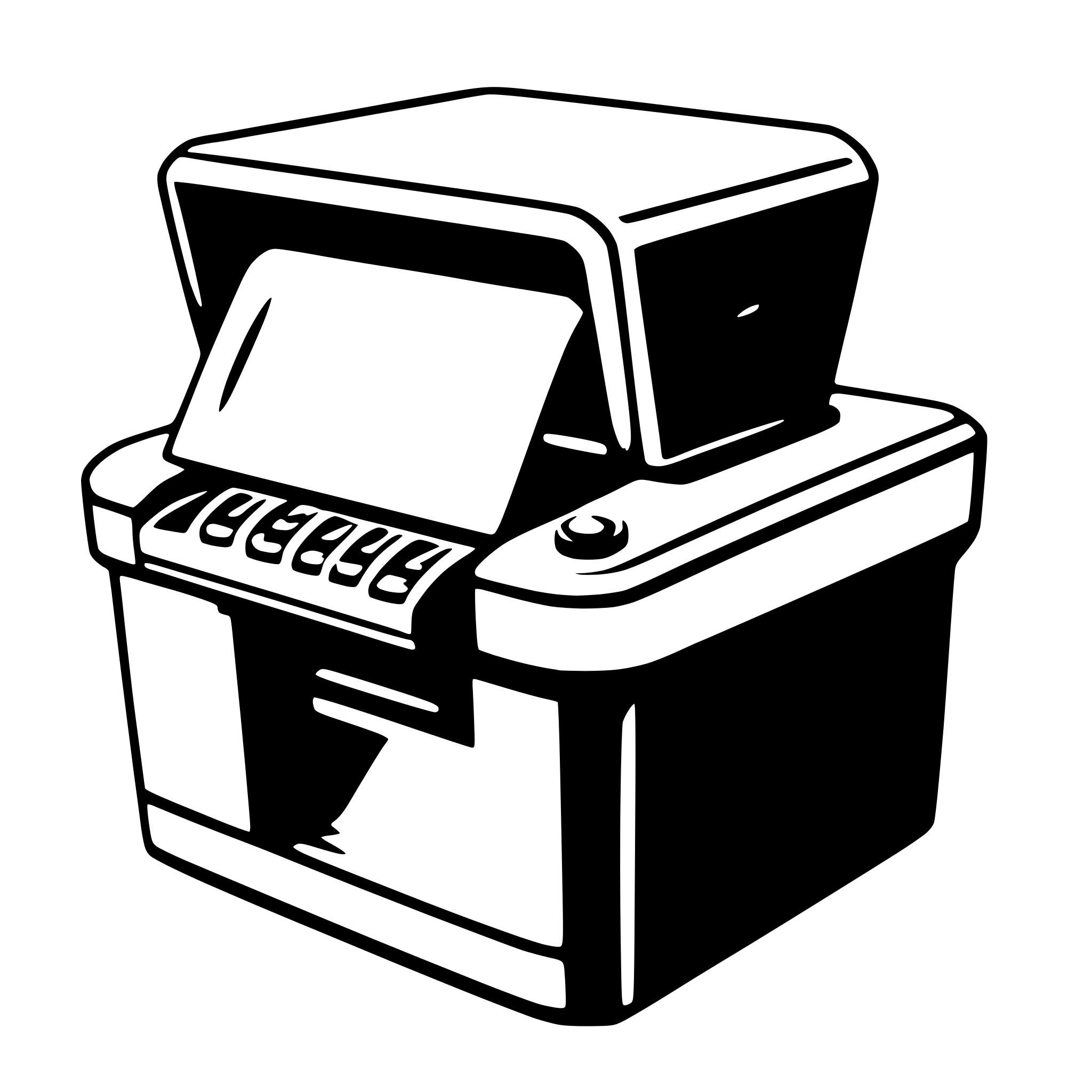 AI-generated SVG of 'printer'