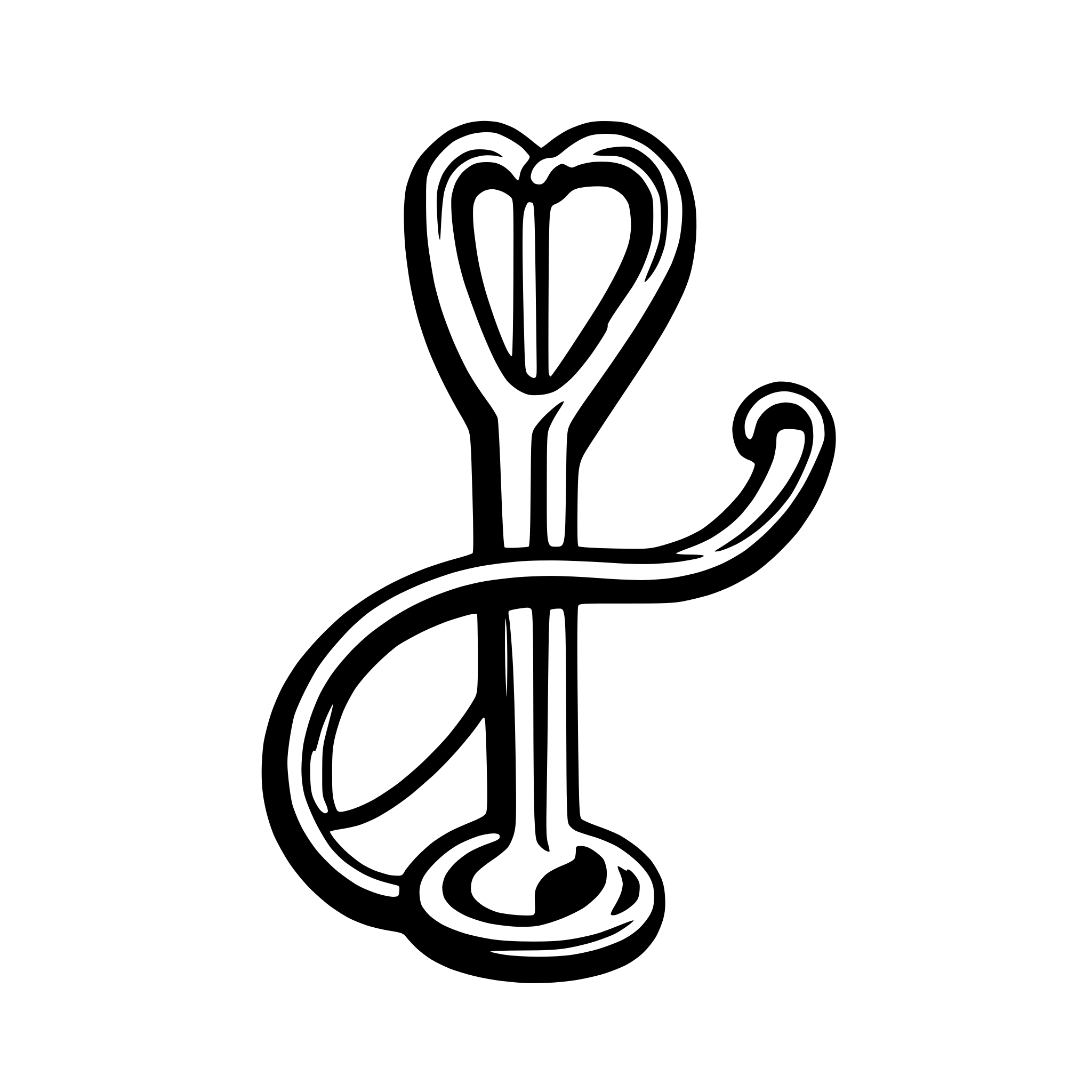 AI-generated SVG of a Create a professional medical logo in SVG format that creatively incorporates the letter "M" using the design of a stethoscope. The stethoscope should visually form or outline the shape of the letter "M" in a smooth and flowing manner. Use a red and light blue color palette to represent health and trust. The tubing of the stethoscope should curve into the "M" shape, with the chest piece (diaphragm) forming part of the base. The design should be modern, minimalistic, and easily recognizable as a 