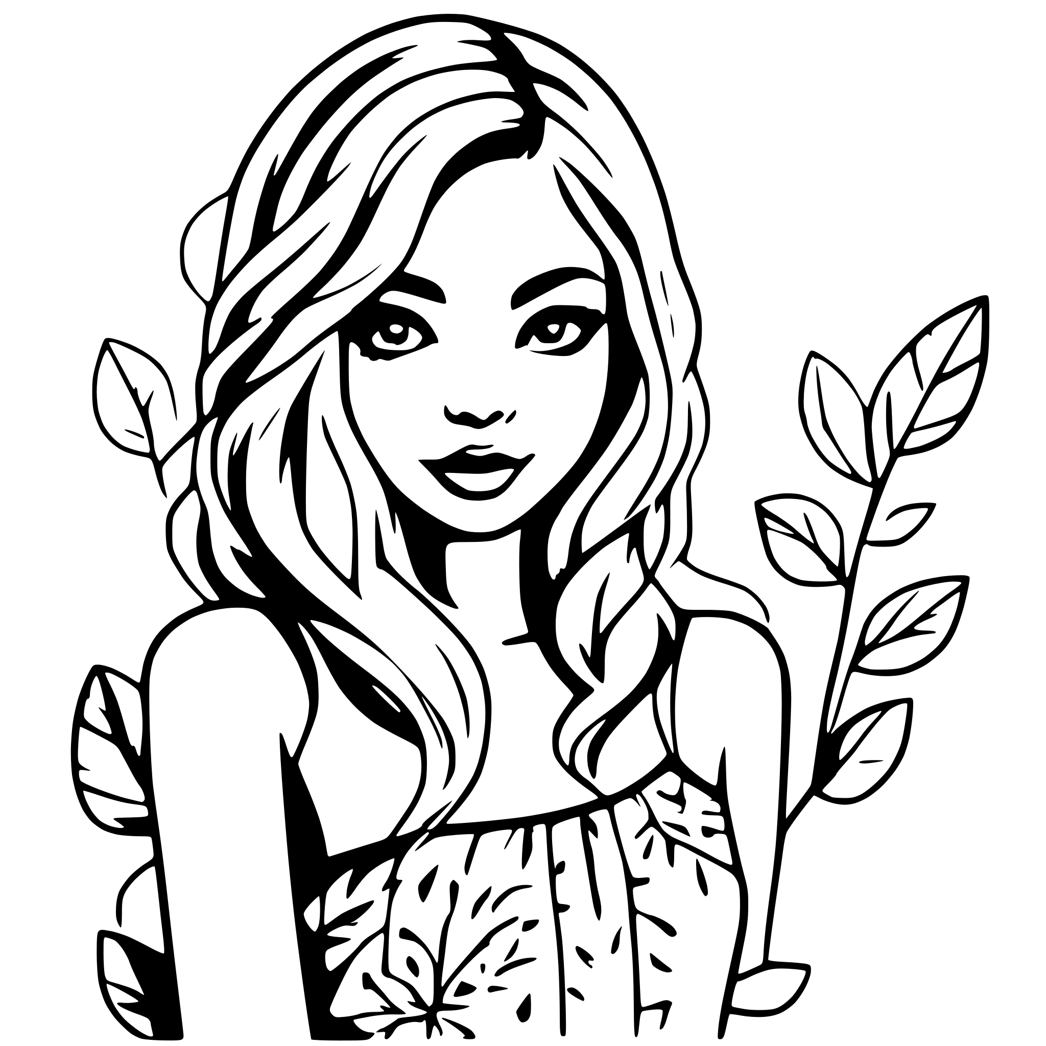 AI-generated SVG of a Good Vibes