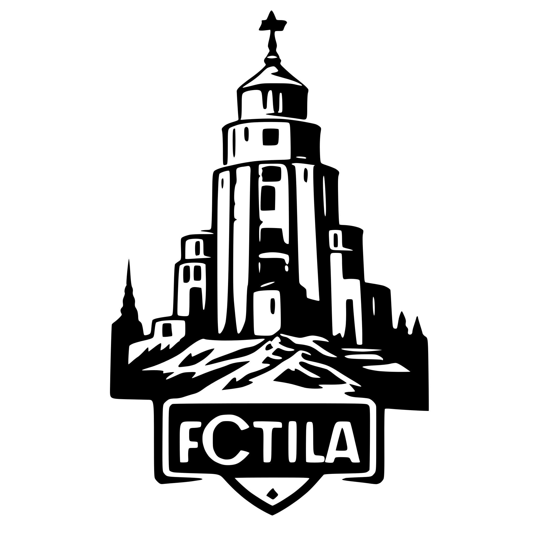 AI-generated SVG of a logo mit Schriftzug: FC Potala