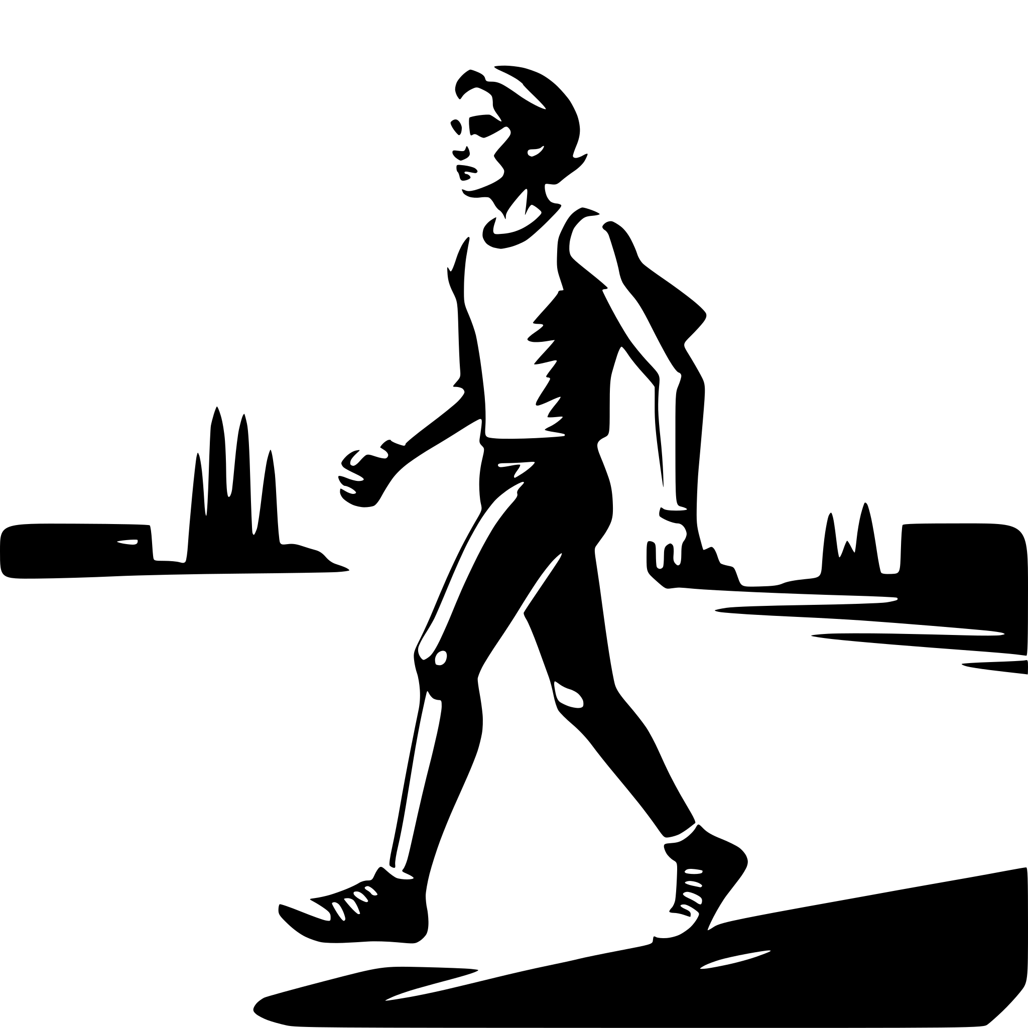 AI-generated SVG of 'Run, System, IT'