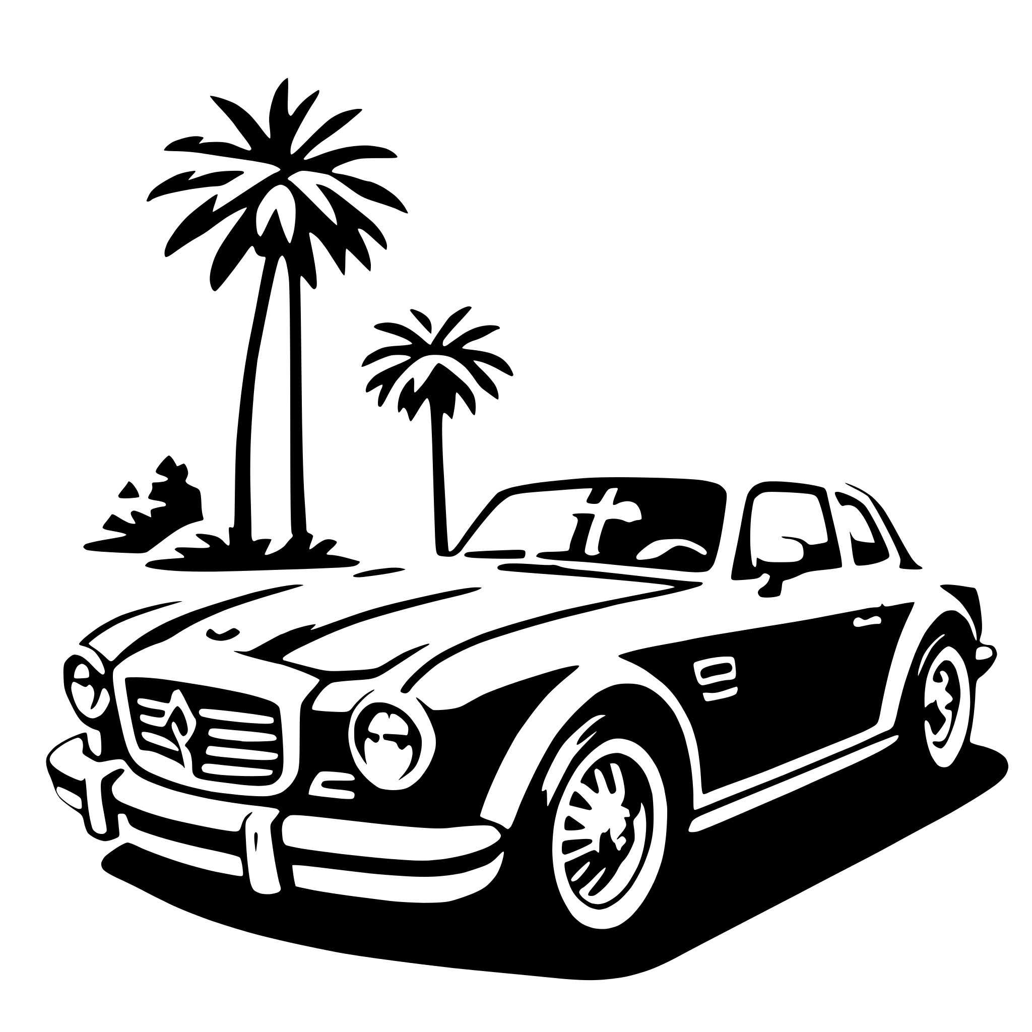 AI-generated SVG of 'luxury car'