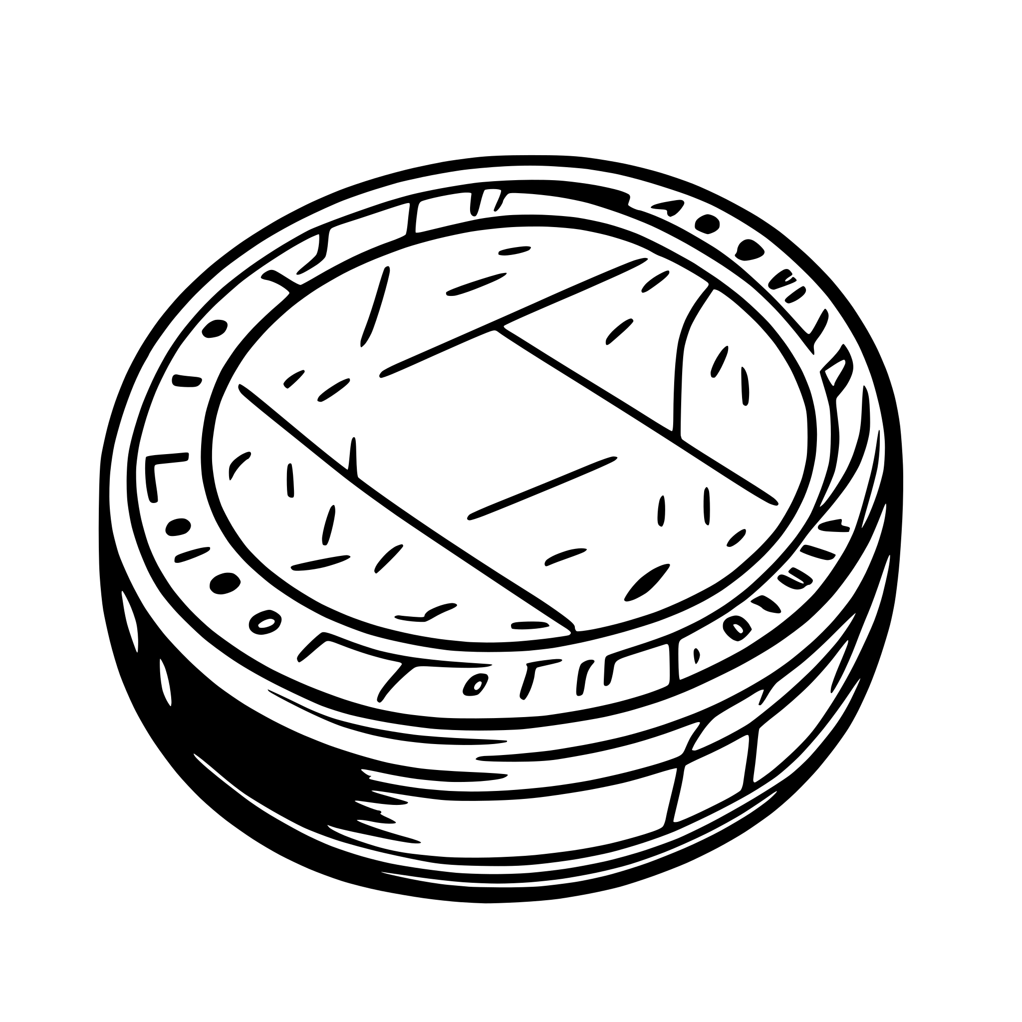 AI-generated SVG of 'Hockey Puck'